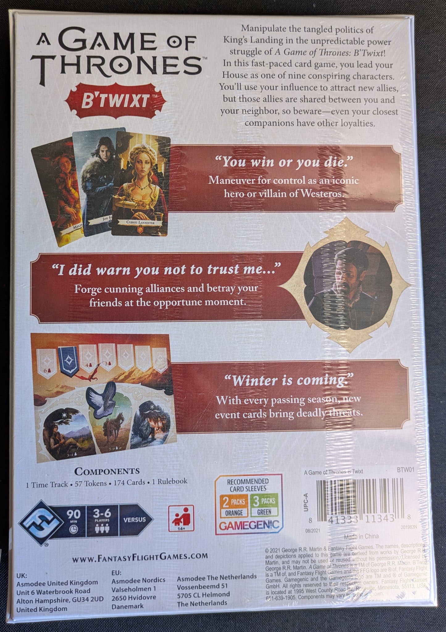 A Game of Thrones B'Twixt