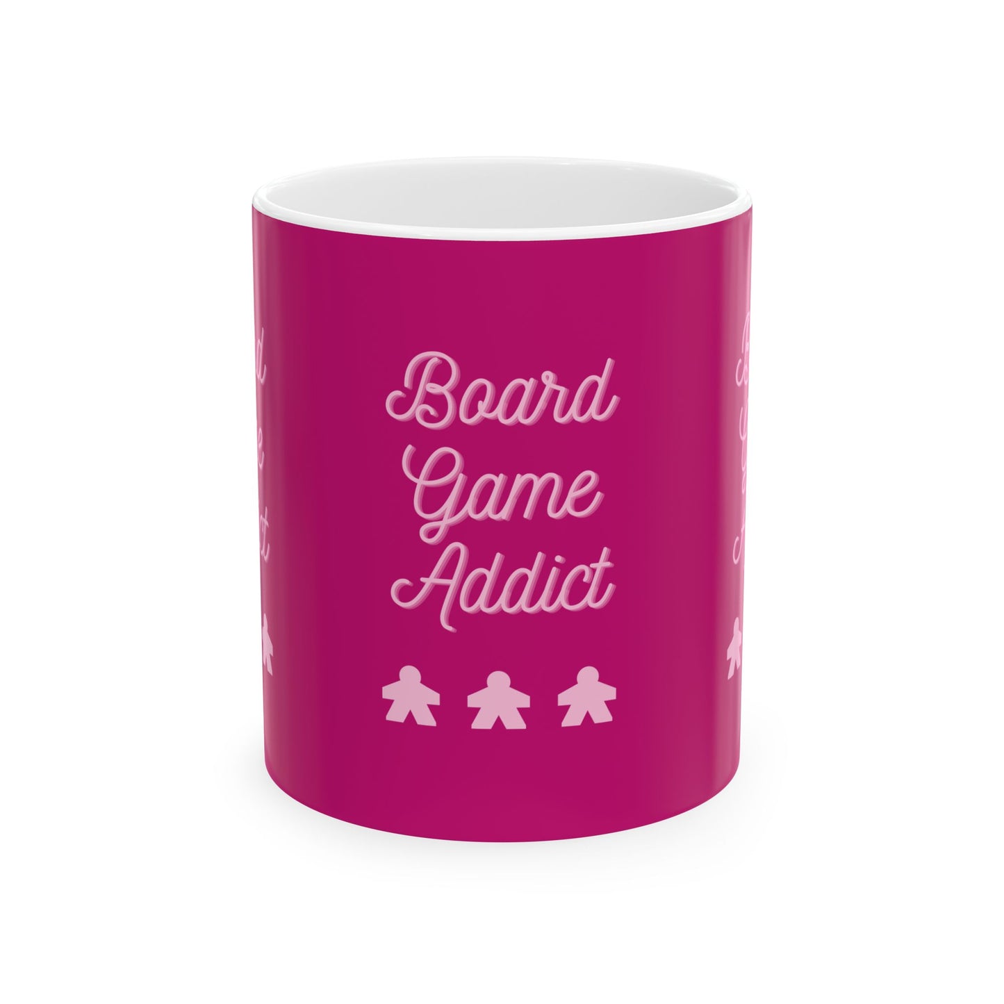 Board Games Addict | Cute and Funny Ceramic Coffee Cup | Gaming Mug | 11oz/0.33 l