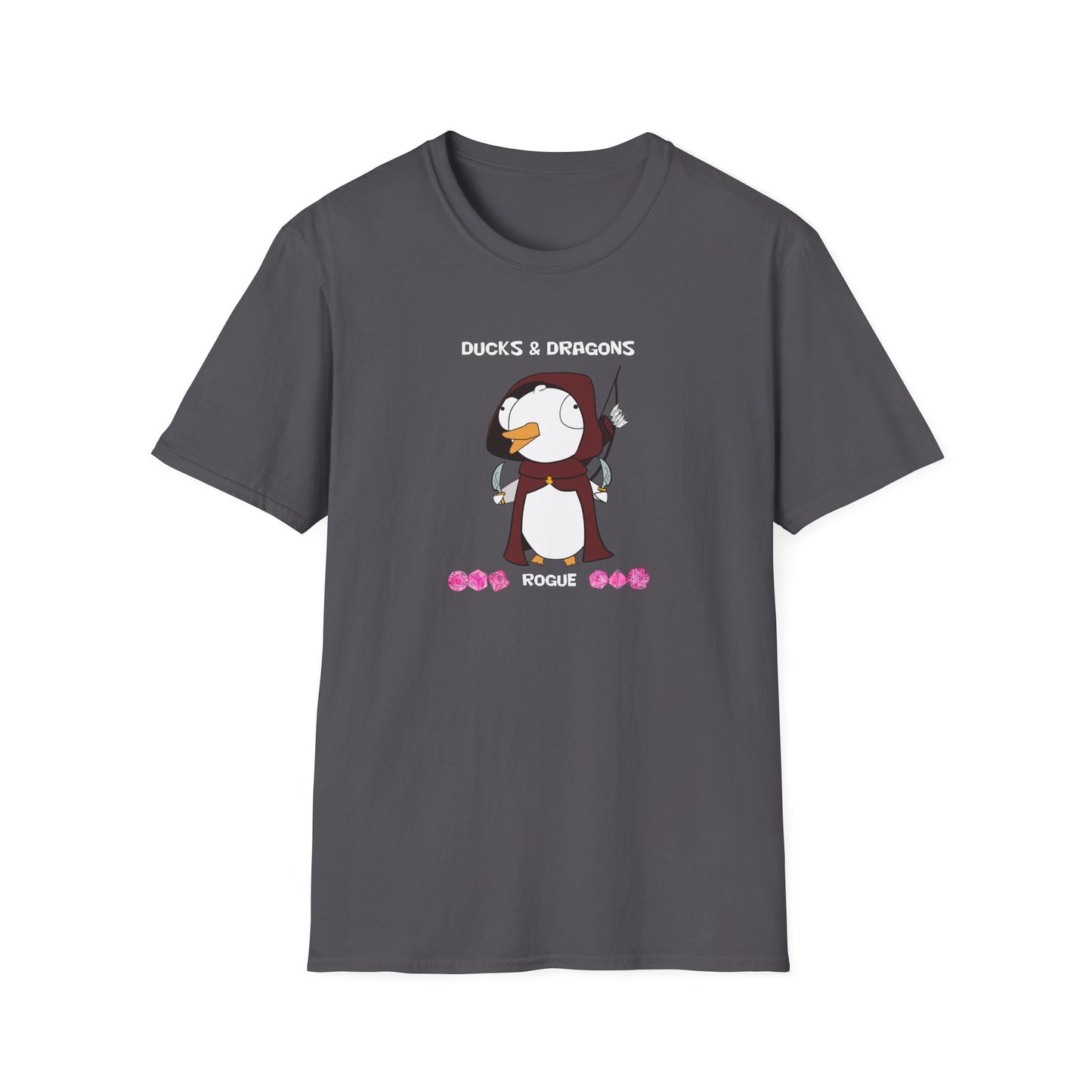 D&D Ducks And Dragons Rogue | Dippy Duck T shirt | Cute and Funny Unisex T shirt | Rogue Class Shirt | DnD Clothing