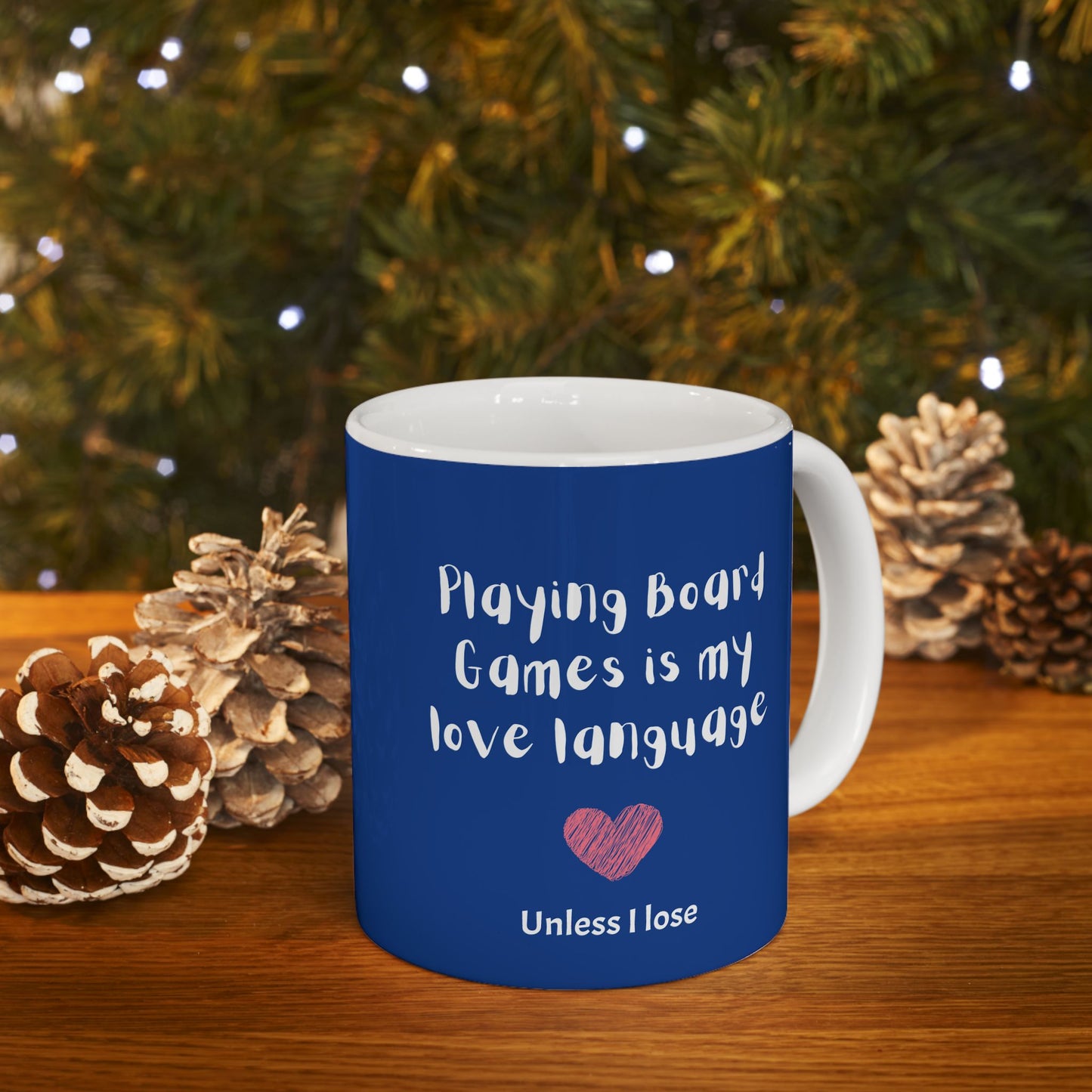 Playing Board Games is My Love Language | Cute and Funny Ceramic Coffee Cup | Gaming Mug | 11oz/0.33 l