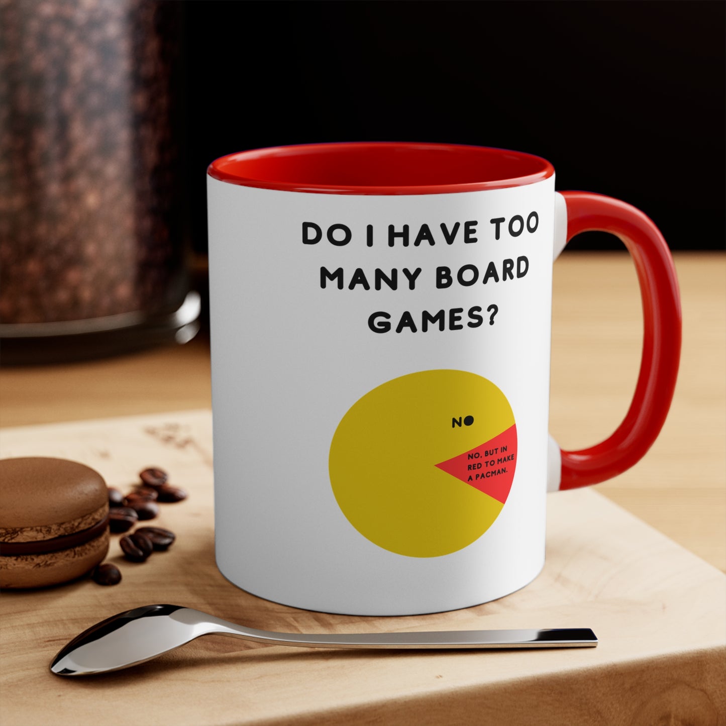 Do I Have Too Many Board Games? NO. | Cute and Funny Ceramic Coffee Cup | Customizable Gaming Mug | 11oz/0.33 l