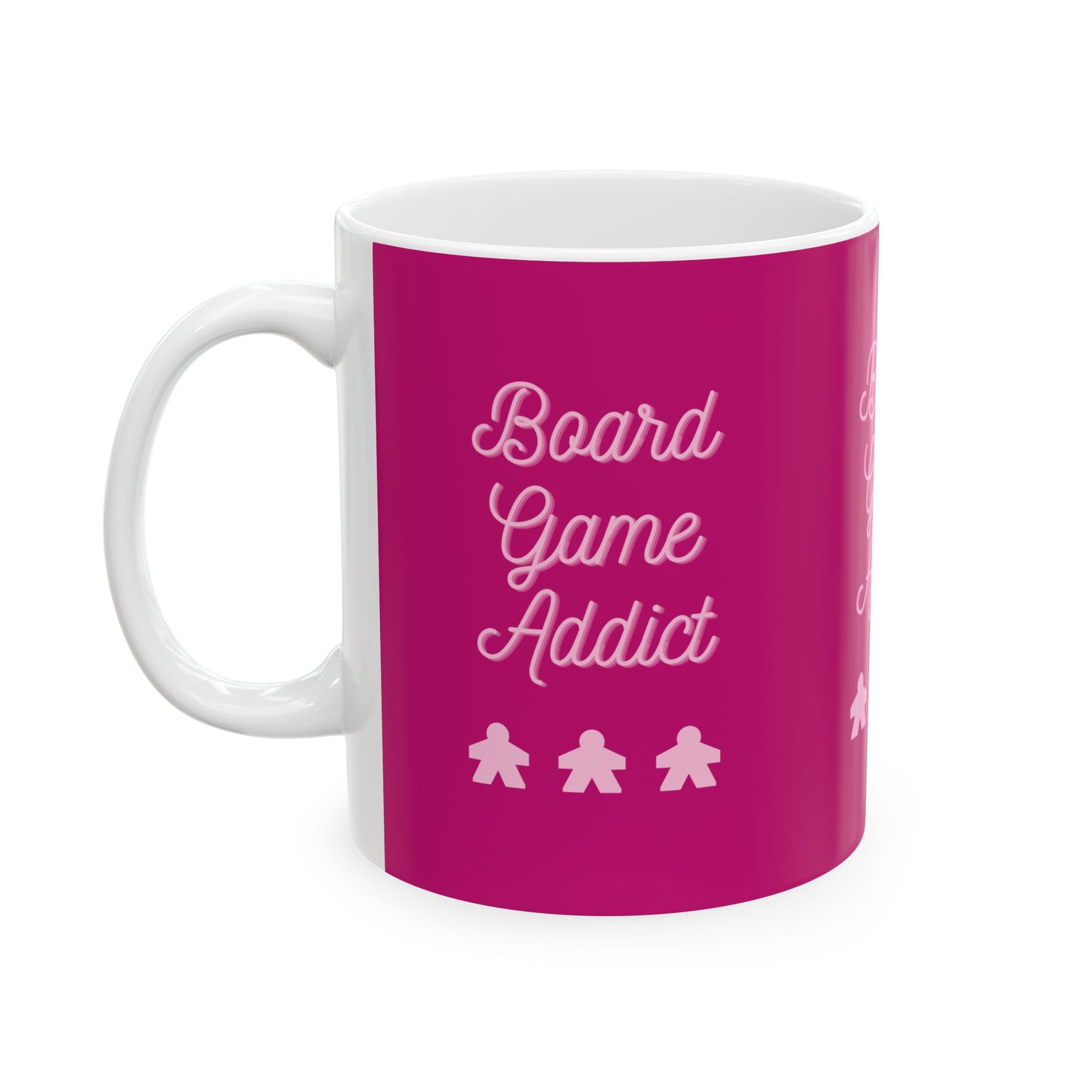 Board Games Addict | Cute and Funny Ceramic Coffee Cup | Gaming Mug | 11oz/0.33 l