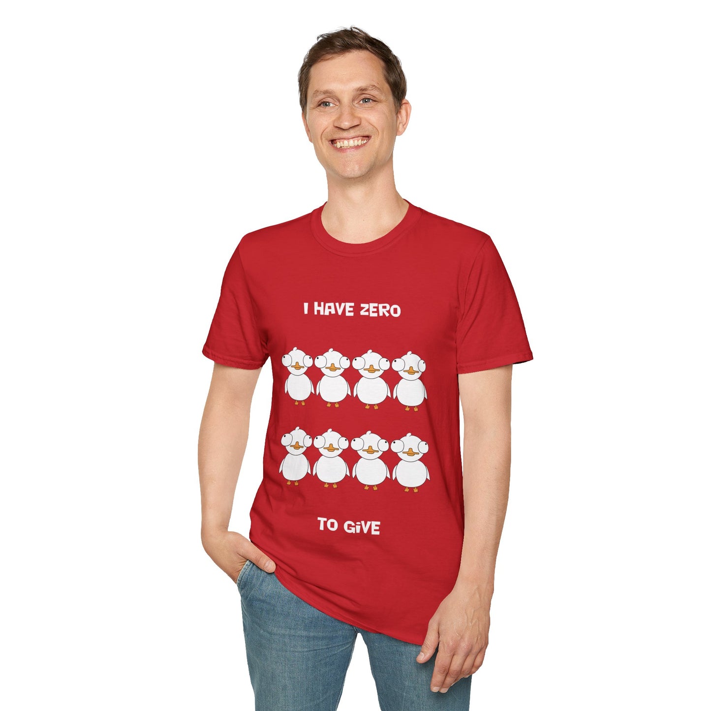 I Have Zero Ducks to Give | Dippy Duck T shirt | Cute and Funny Unisex T shirt