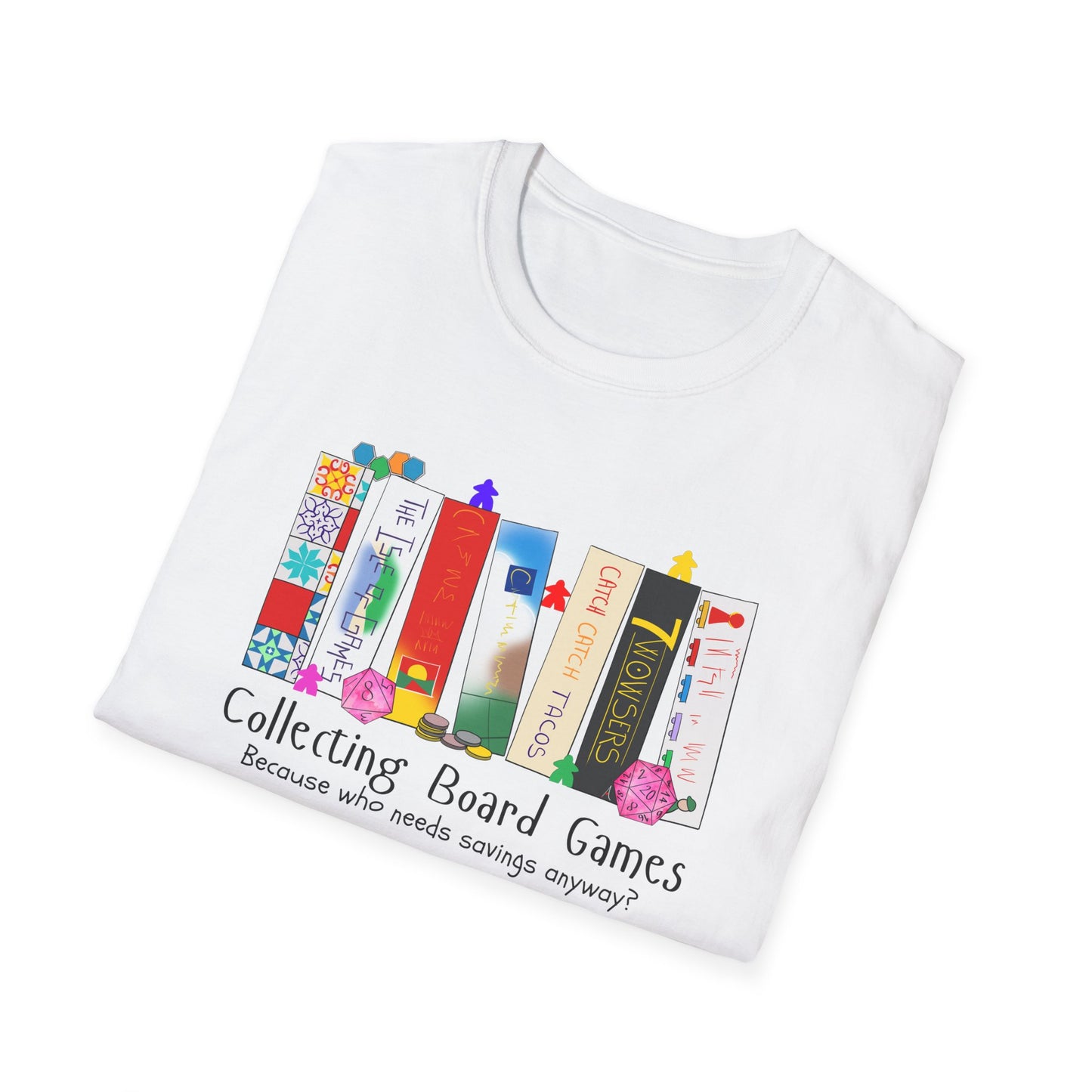 Collecting Board Games | Funny Gaming T shirt | Cute and Funny Unisex Clothing | Gamers T shirt