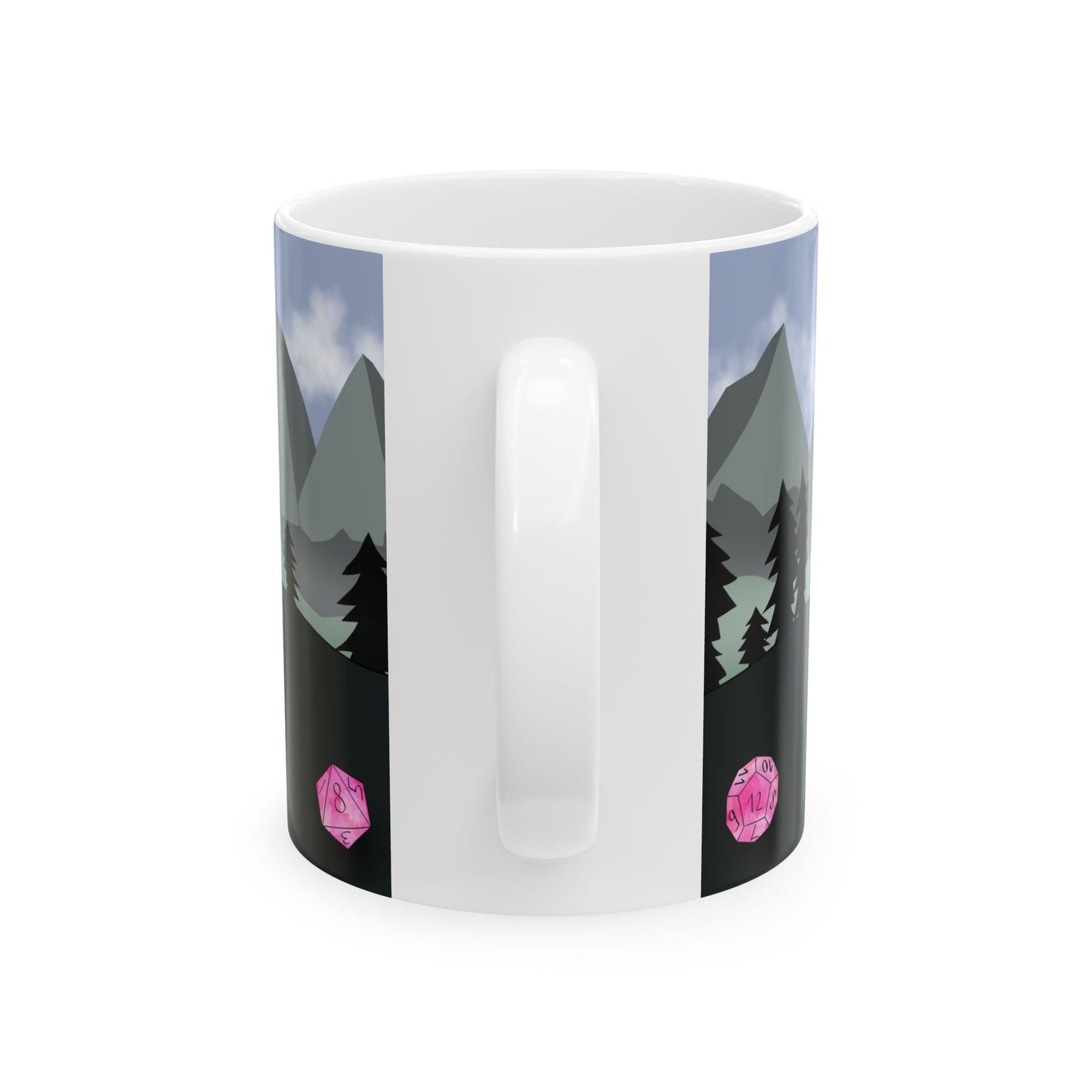 D&D Ducks And Dragons | Cute and Funny Ceramic Coffee Cup | Dippy Duck Mug | 11oz/0.33 l