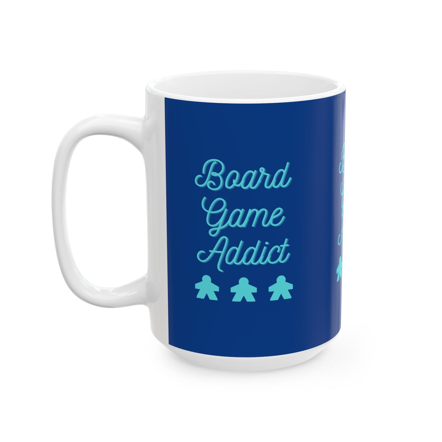 Board Games Addict | Cute and Funny Ceramic Coffee Cup | Gaming Mug | 11oz/0.33 l