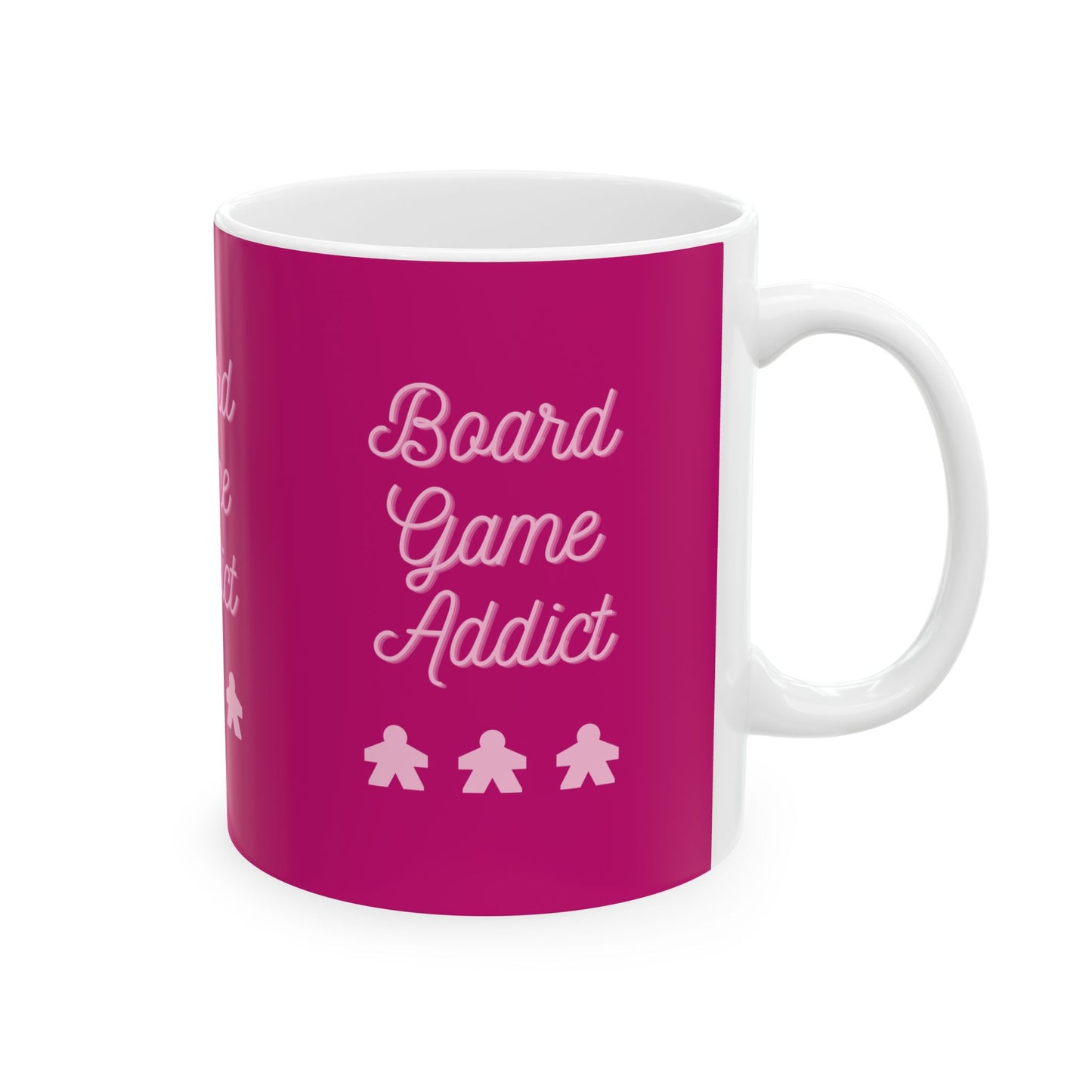 Board Games Addict | Cute and Funny Ceramic Coffee Cup | Gaming Mug | 11oz/0.33 l