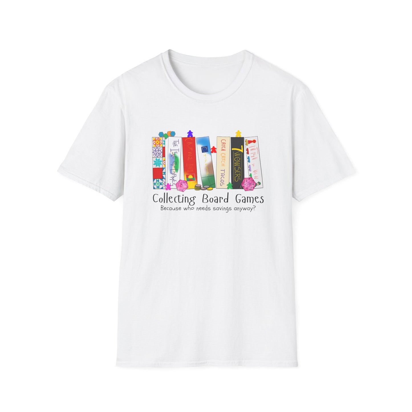 Collecting Board Games | Funny Gaming T shirt | Cute and Funny Unisex Clothing | Gamers T shirt