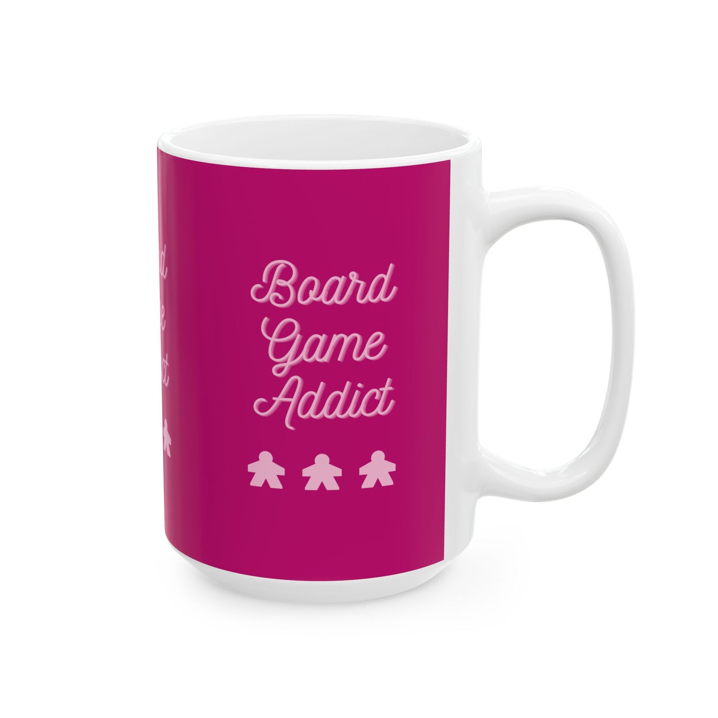 Board Games Addict | Cute and Funny Ceramic Coffee Cup | Gaming Mug | 11oz/0.33 l