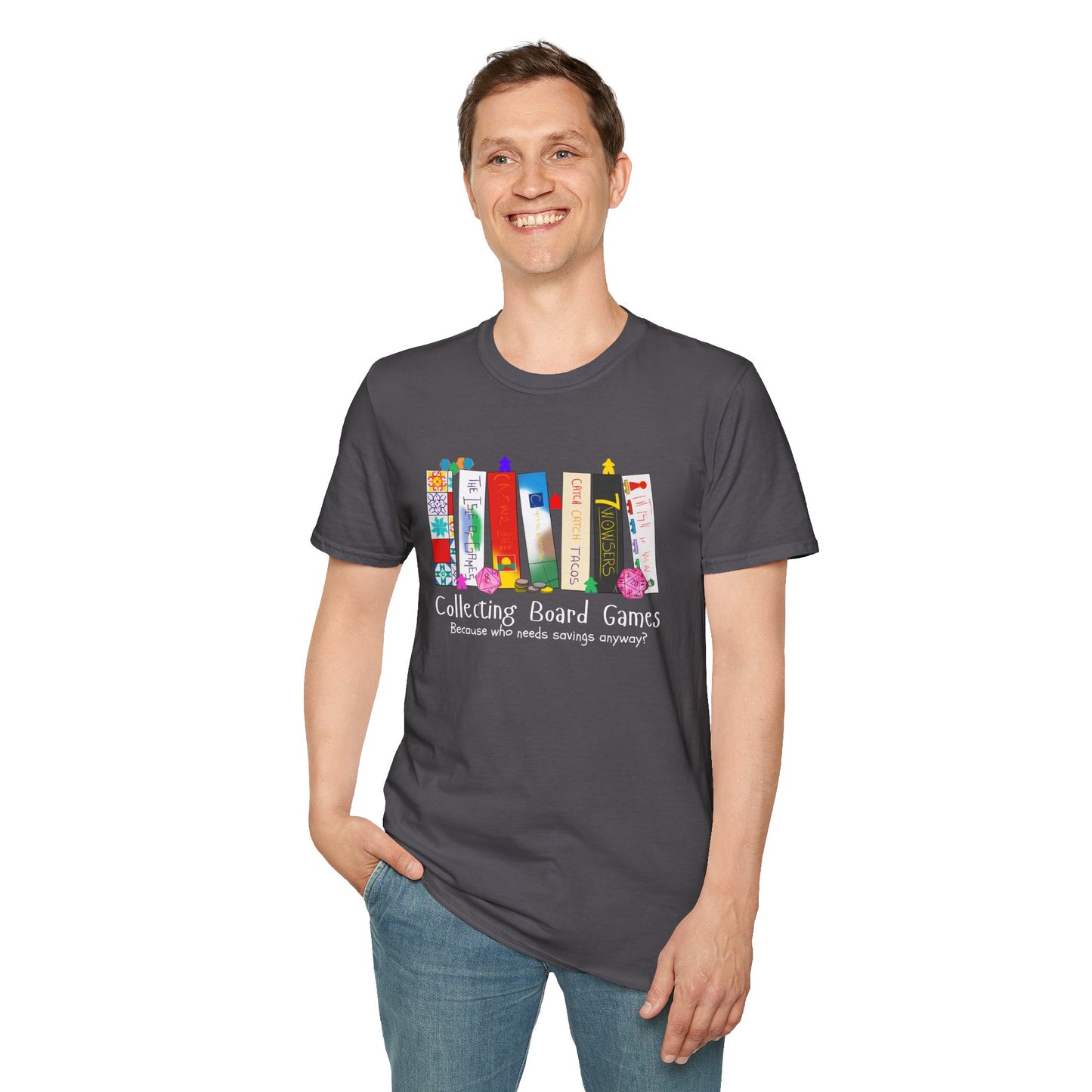 Collecting Board Games | Funny Gaming T shirt | Cute and Funny Unisex Clothing | Gamers T shirt
