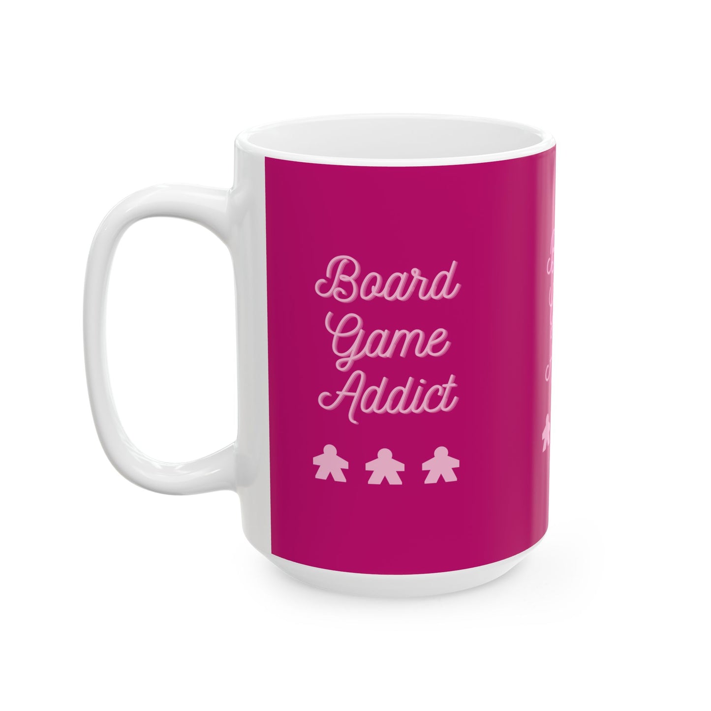 Board Games Addict | Cute and Funny Ceramic Coffee Cup | Gaming Mug | 11oz/0.33 l