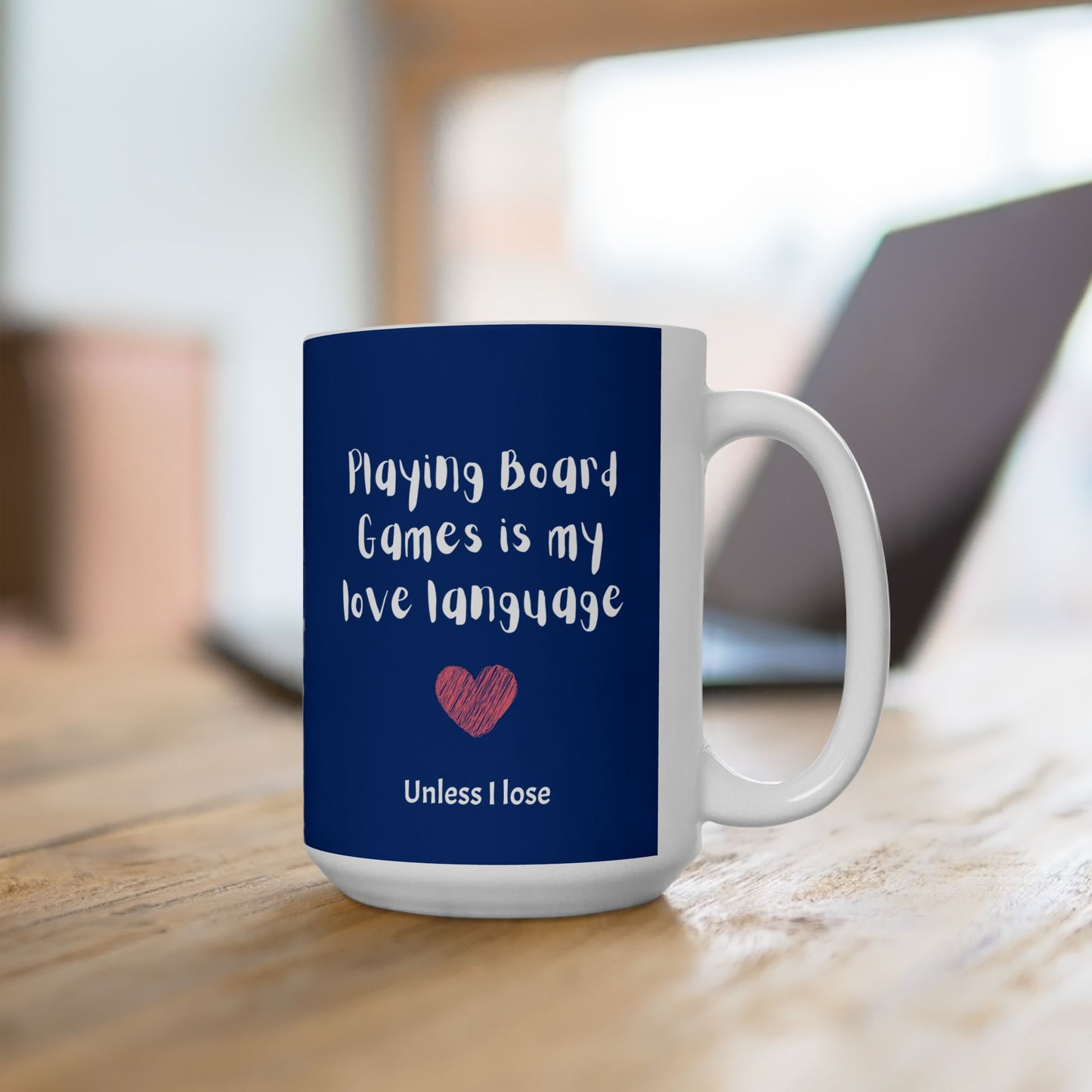 Playing Board Games is My Love Language | Cute and Funny Ceramic Coffee Cup | Gaming Mug | 11oz/0.33 l