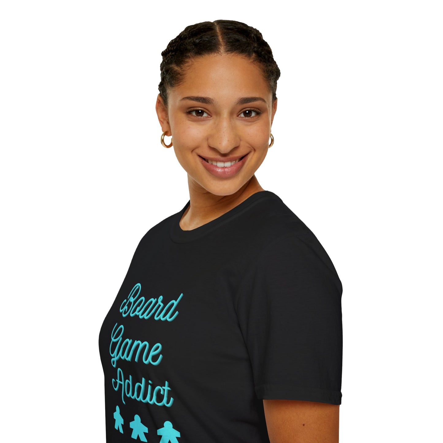 Board Games Addict_Blue | Funny Gaming T shirt | Cute and Funny Unisex Clothing | Gamers T shirt