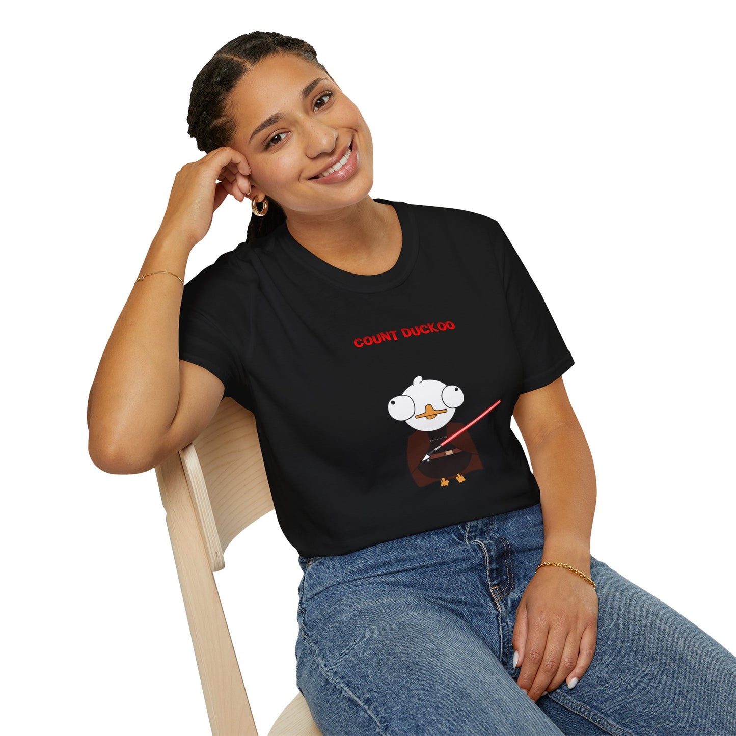 Count Duckoo | Dippy Duck T shirt | Cute and Funny Unisex T shirt | Star Wars Shirt | Star Wars Clothing