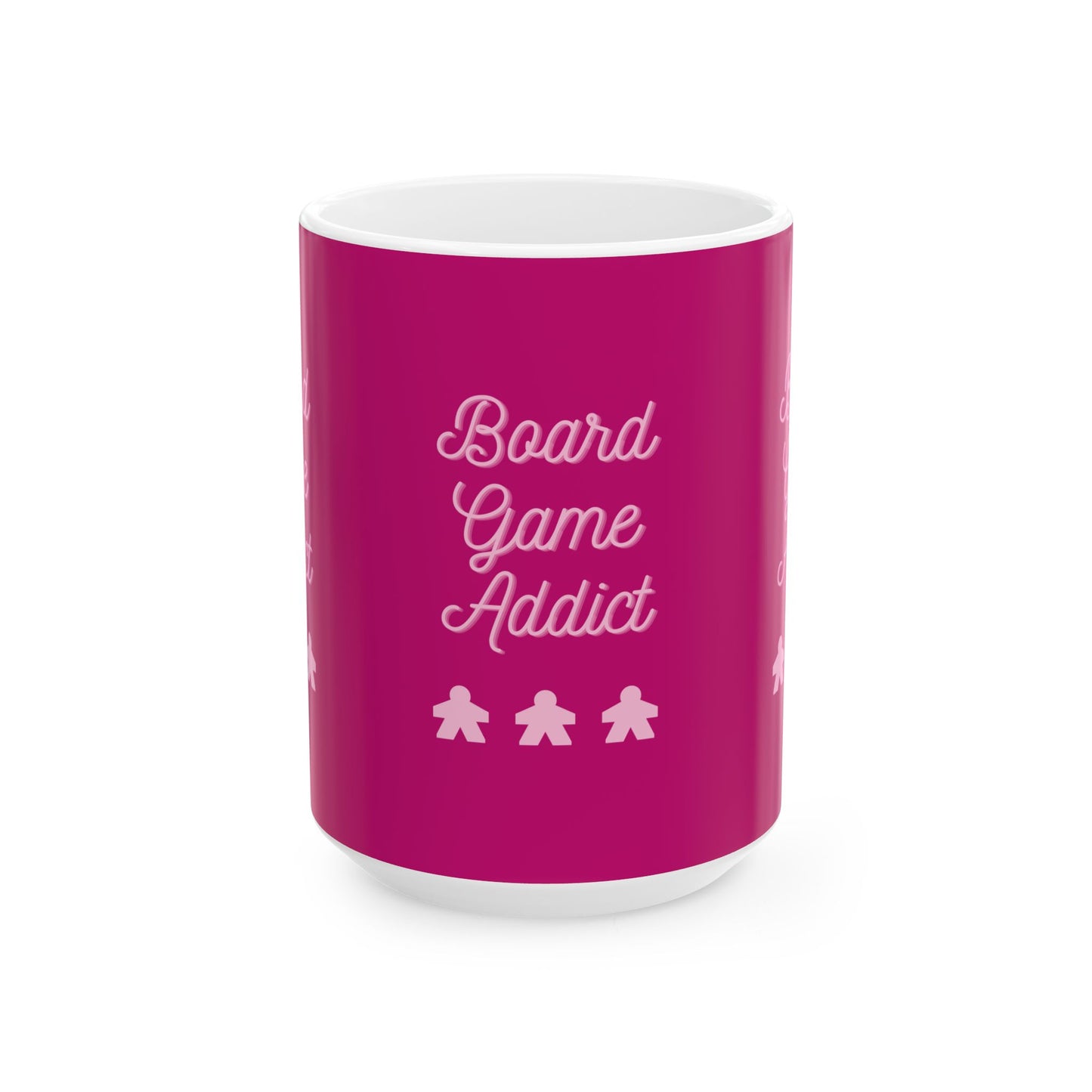 Board Games Addict | Cute and Funny Ceramic Coffee Cup | Gaming Mug | 11oz/0.33 l