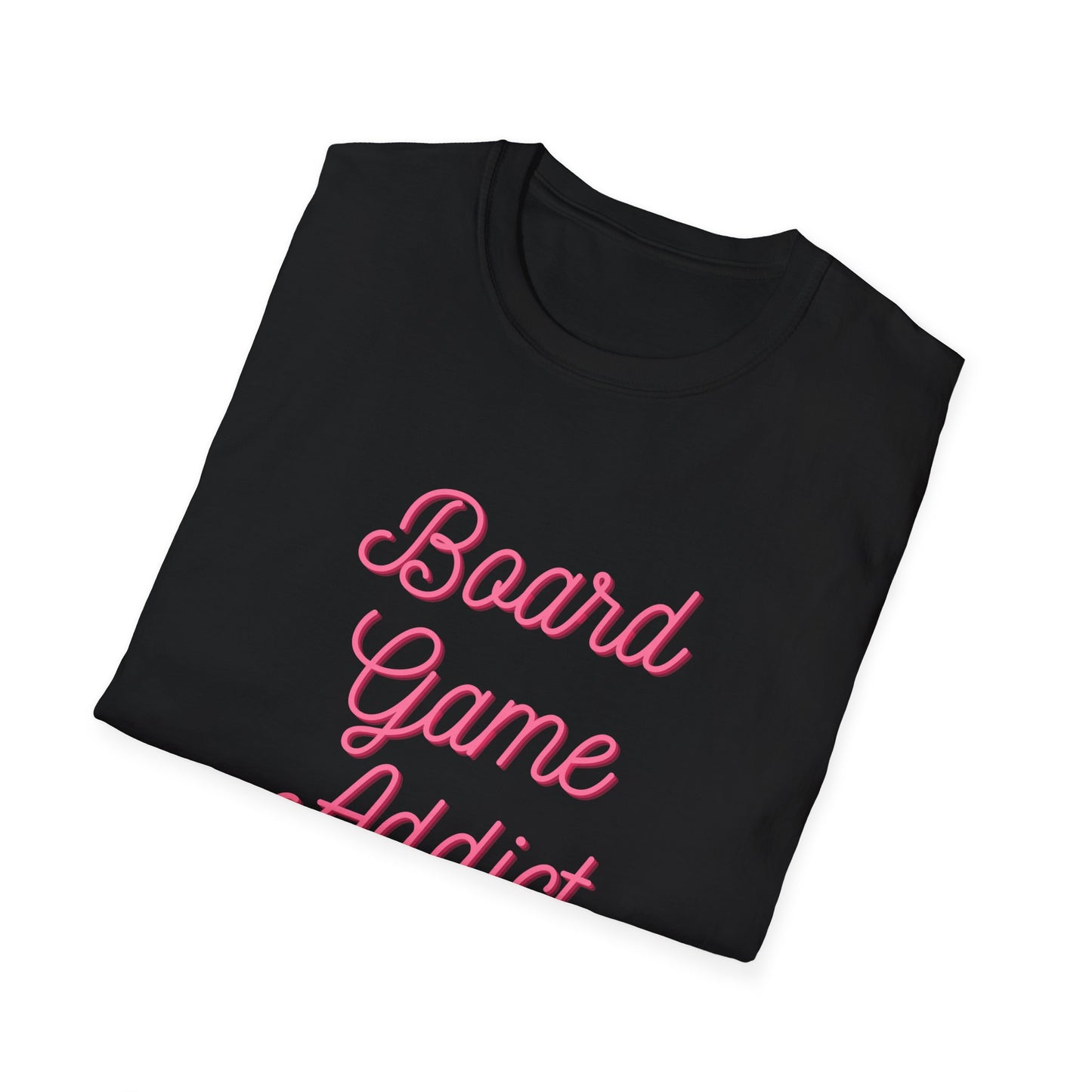 Board Games Addict_Pink | Funny Gaming T shirt | Cute and Funny Unisex Clothing | Gamers T shirt