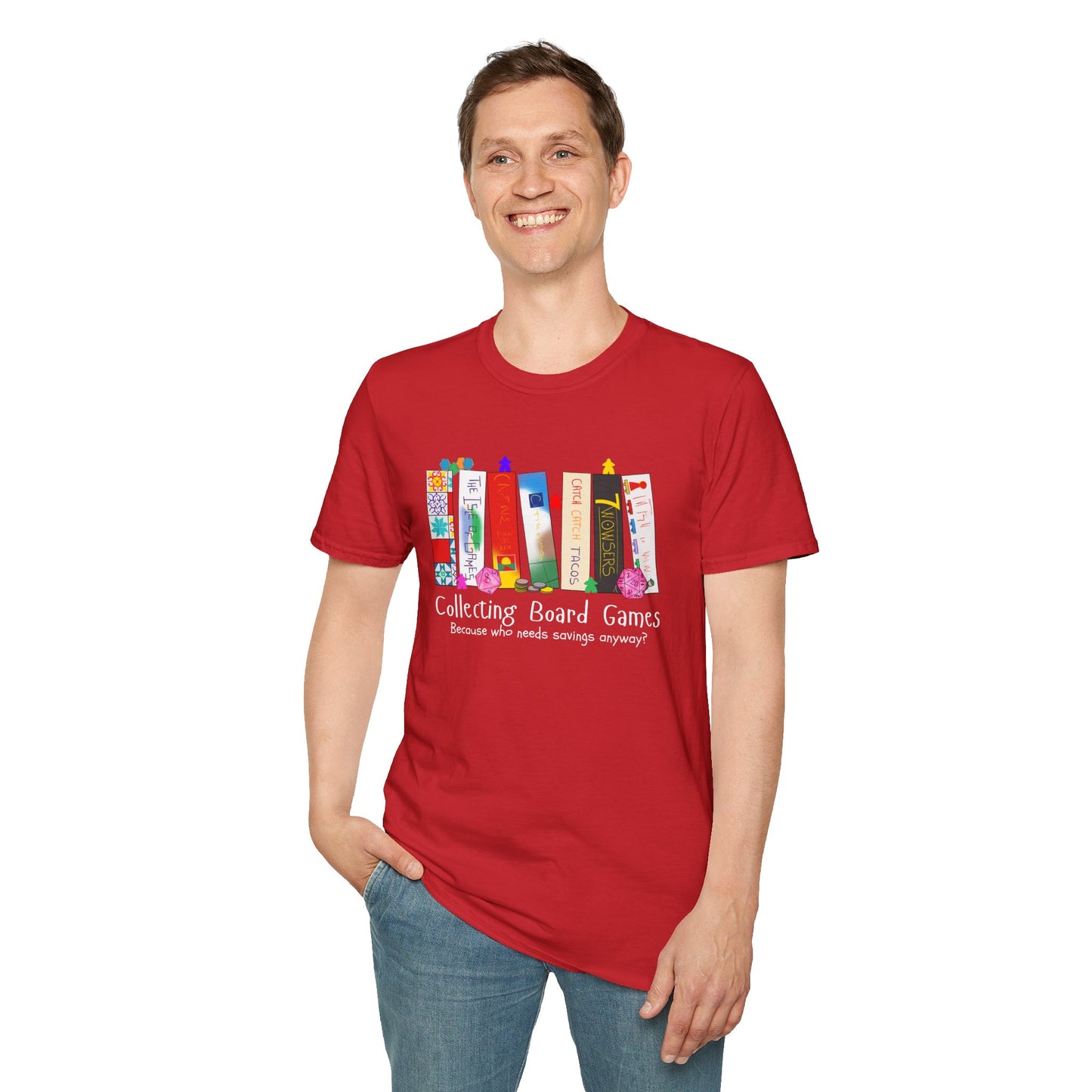 Collecting Board Games | Funny Gaming T shirt | Cute and Funny Unisex Clothing | Gamers T shirt