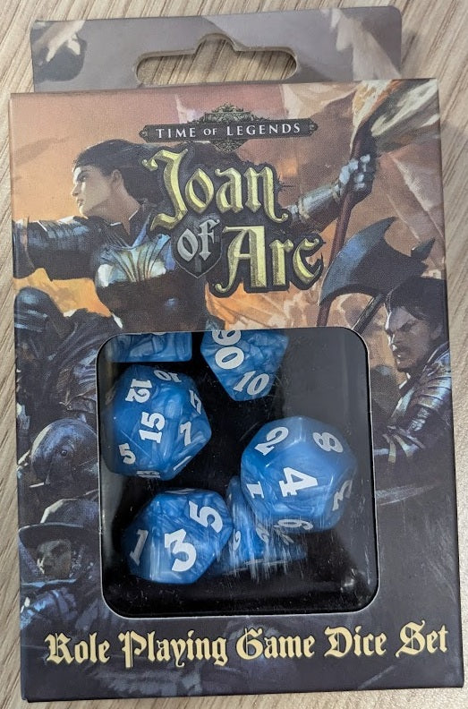 Time of Legends Joan of Arc RPG Dice