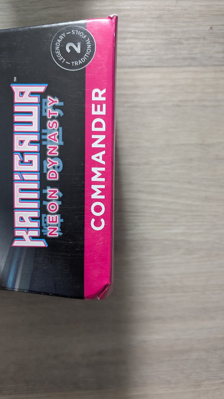 Magic The Gathering: Kamigawa Neon Dynasty Commander Deck Buckle Up