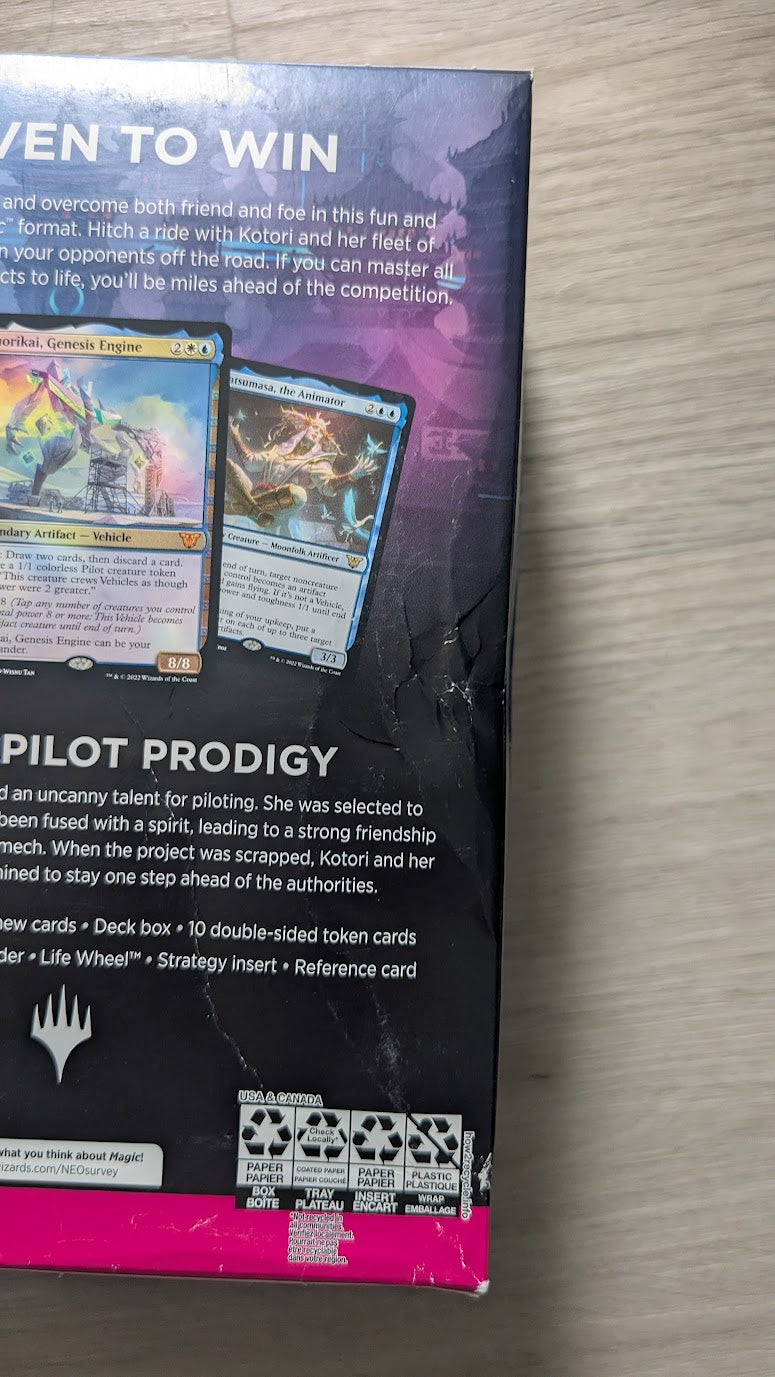 Magic The Gathering: Kamigawa Neon Dynasty Commander Deck Buckle Up
