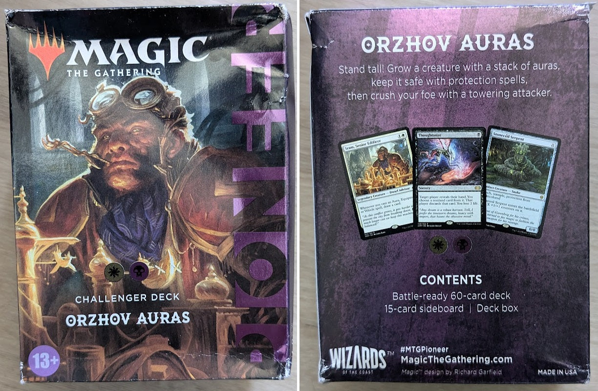 Magic the Gathering Pioneer Challenger Decks 2021 Orzhov Auras
