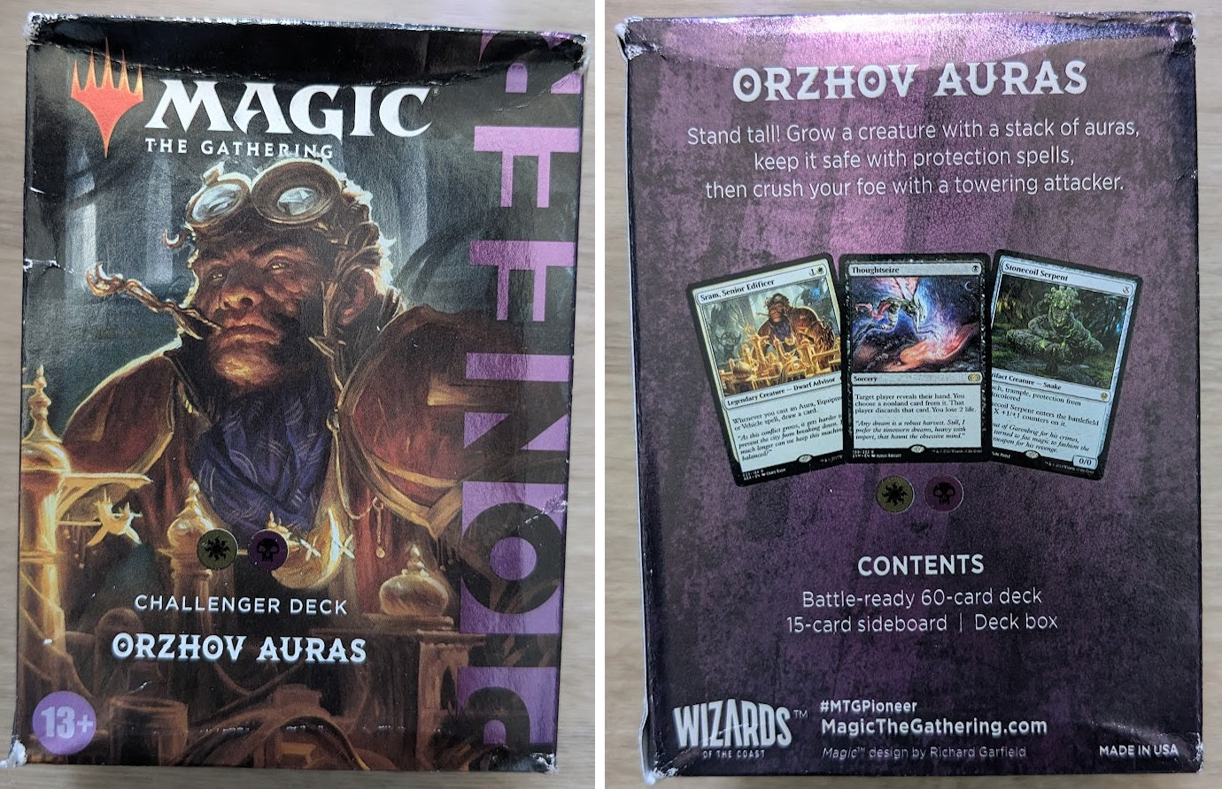 Magic the Gathering Pioneer Challenger Decks 2021 Orzhov Auras