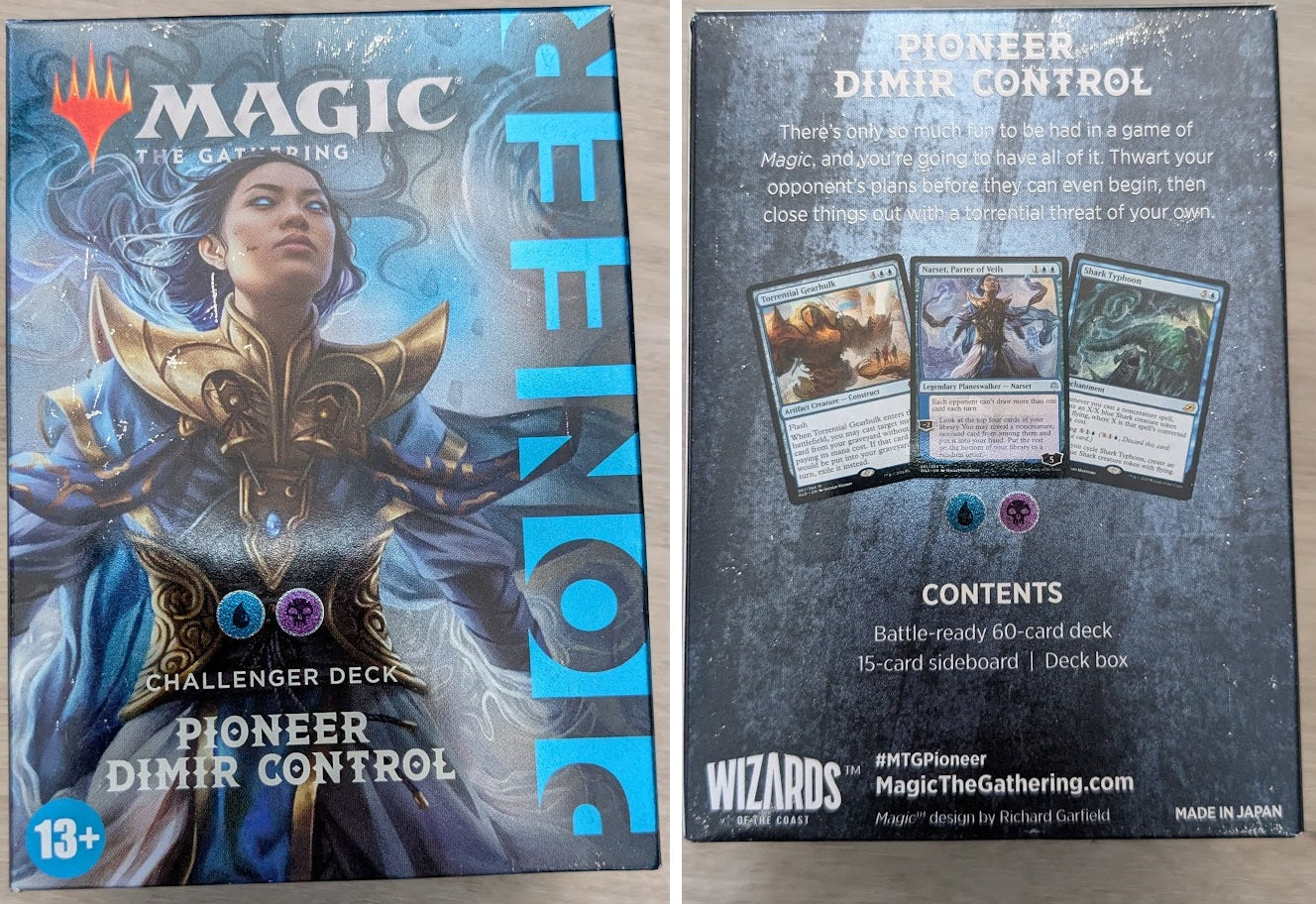 Magic the Gathering Pioneer Challenger Decks 2022 Pioneer Dimir Control