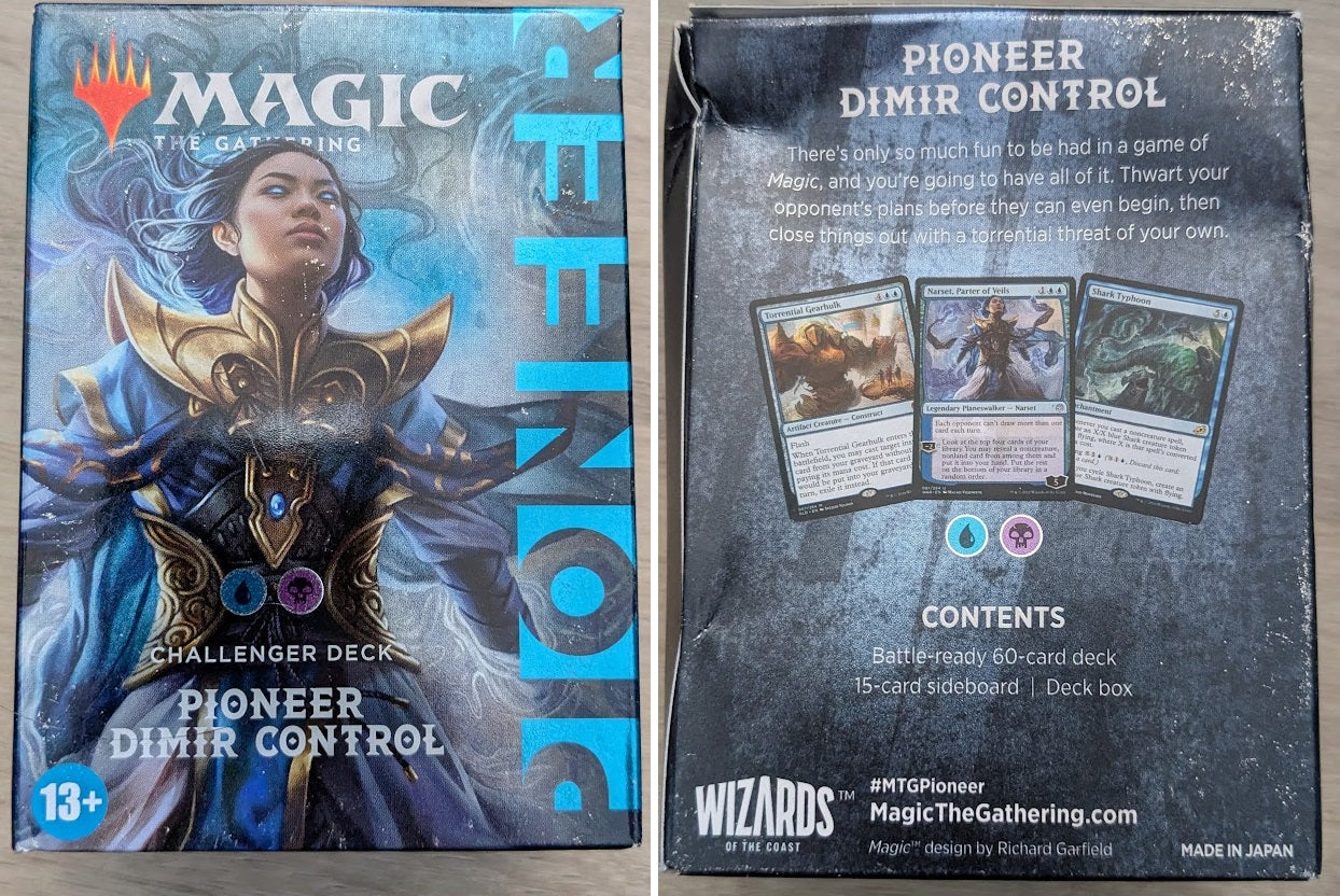 Magic the Gathering Pioneer Challenger Decks 2022 Pioneer Dimir Control