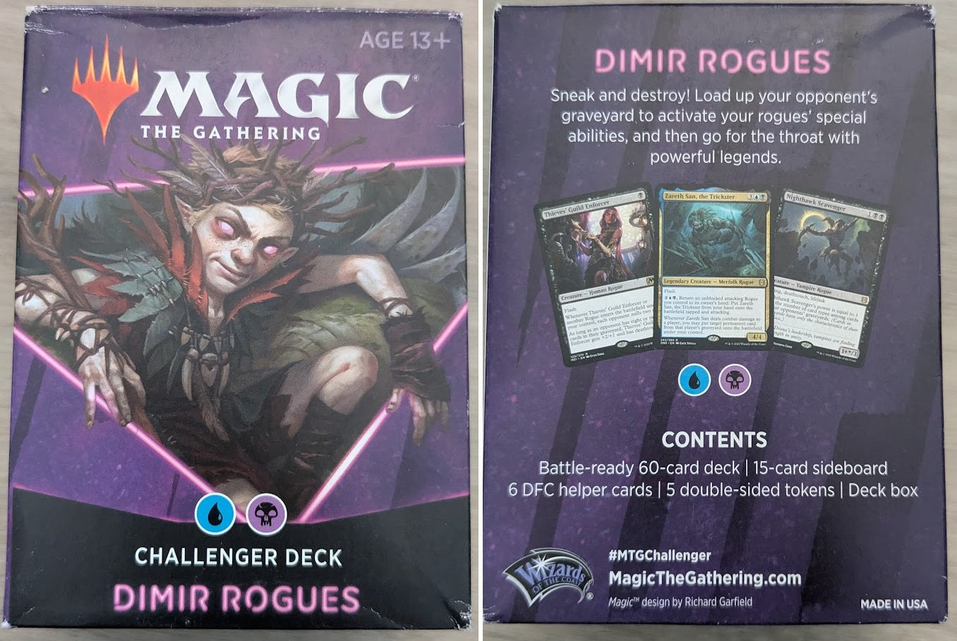 Magic the Gathering Challenger Decks 2021 Dimir Rogues