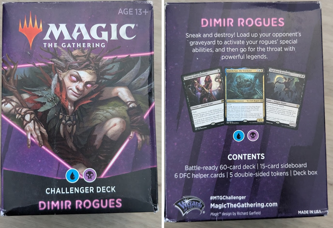 Magic the Gathering Challenger Decks 2021 Dimir Rogues