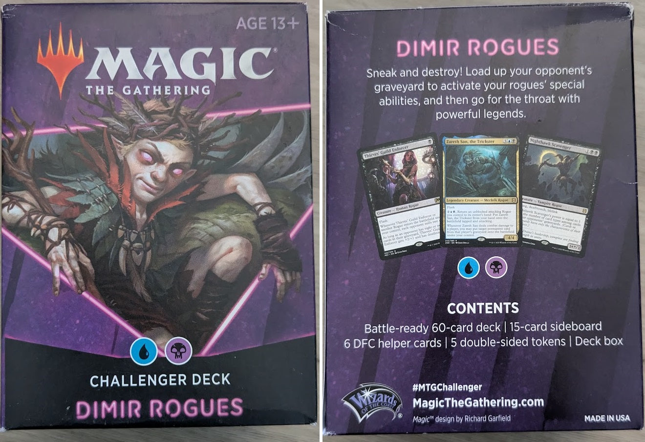 Magic the Gathering Challenger Decks 2021 Dimir Rogues