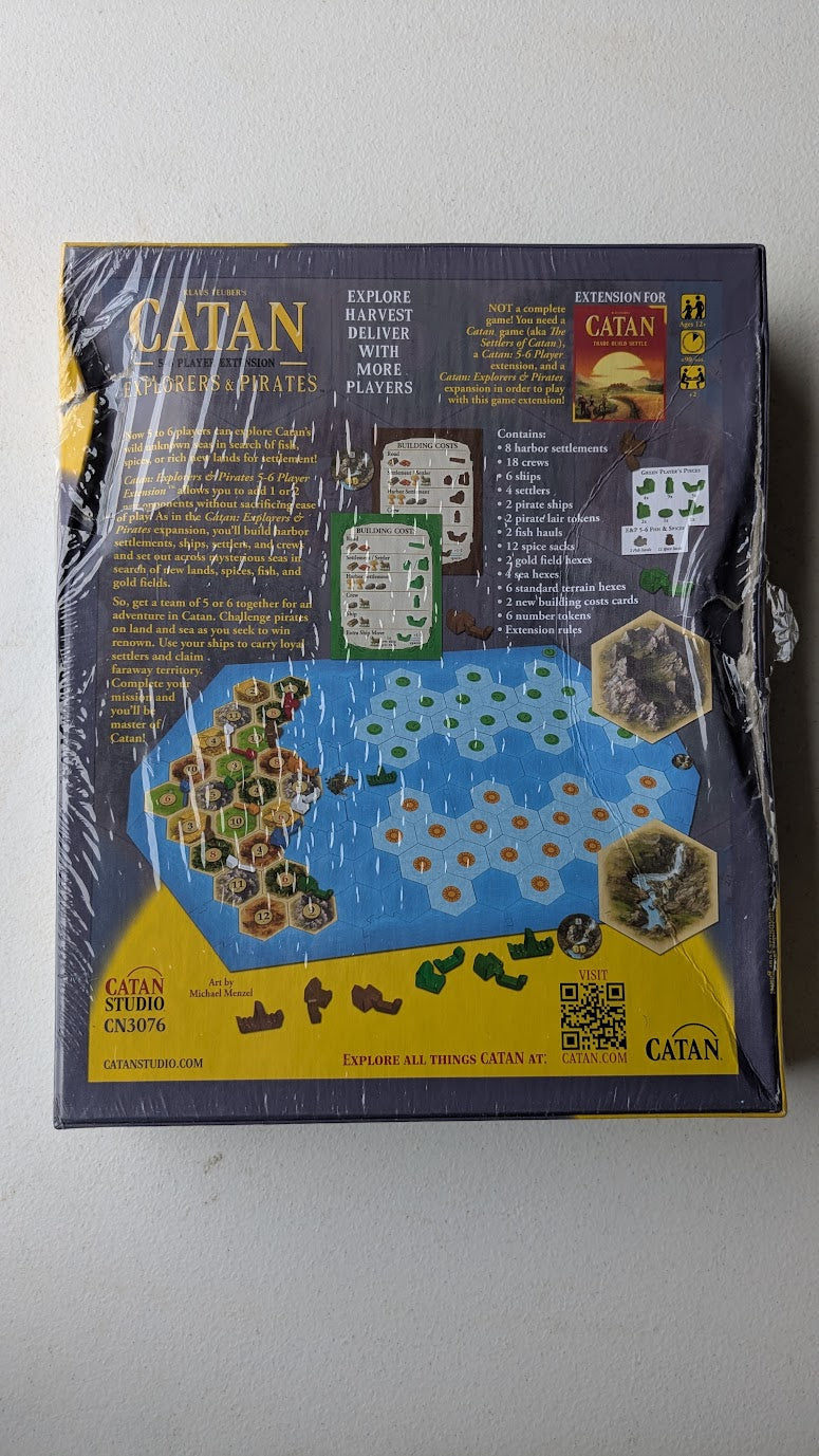 Catan Explorers and Pirates 5-6 Player Extension (5th Edition)