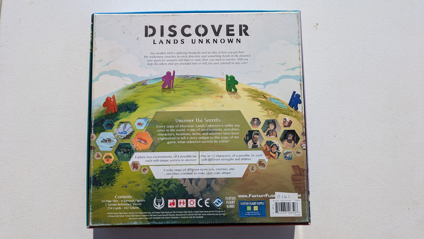 Discover Lands Unknown (Unshrinkwrapped)