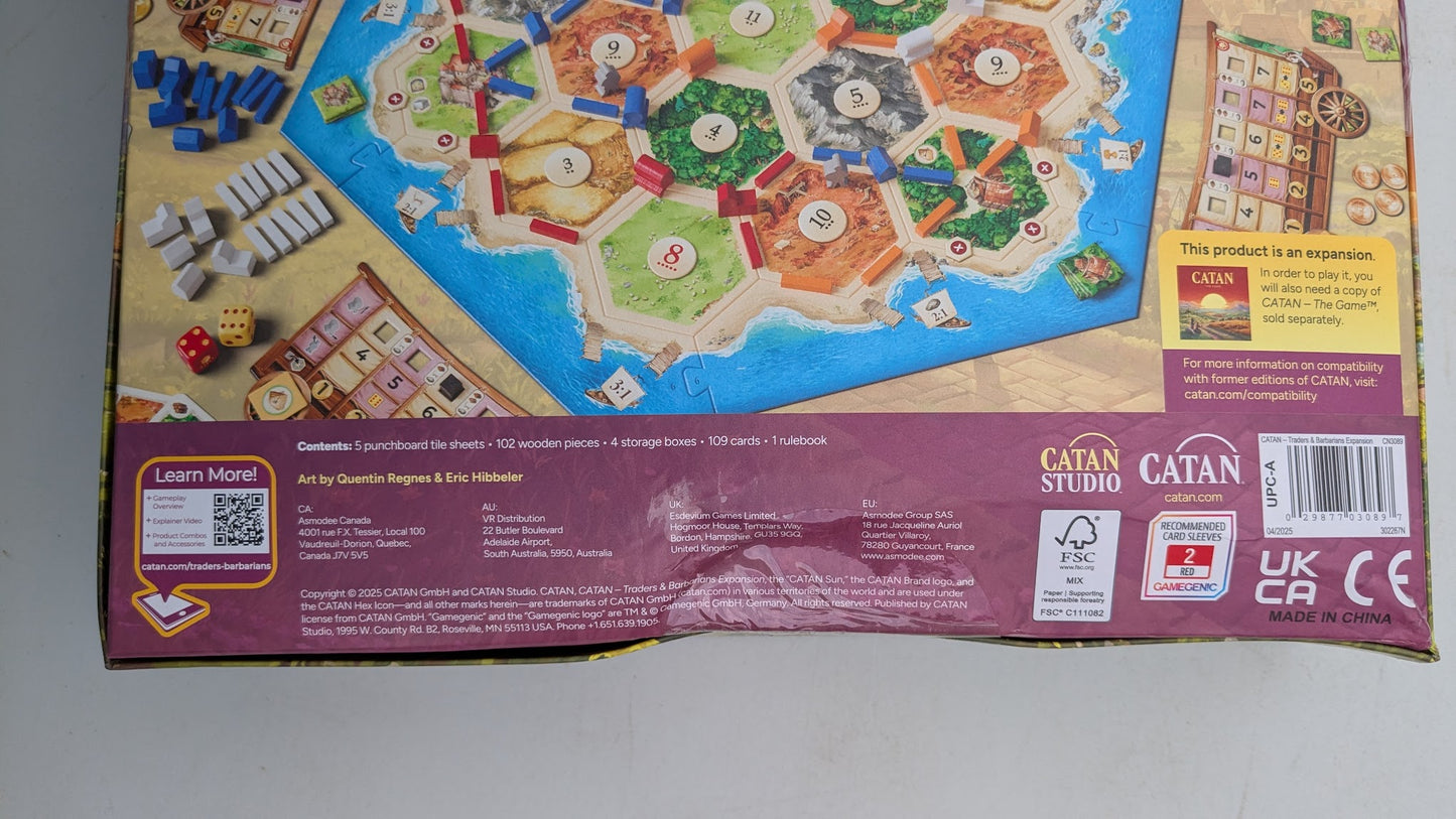 CATAN (6th Edition) - Traders and Barbarians Expansion