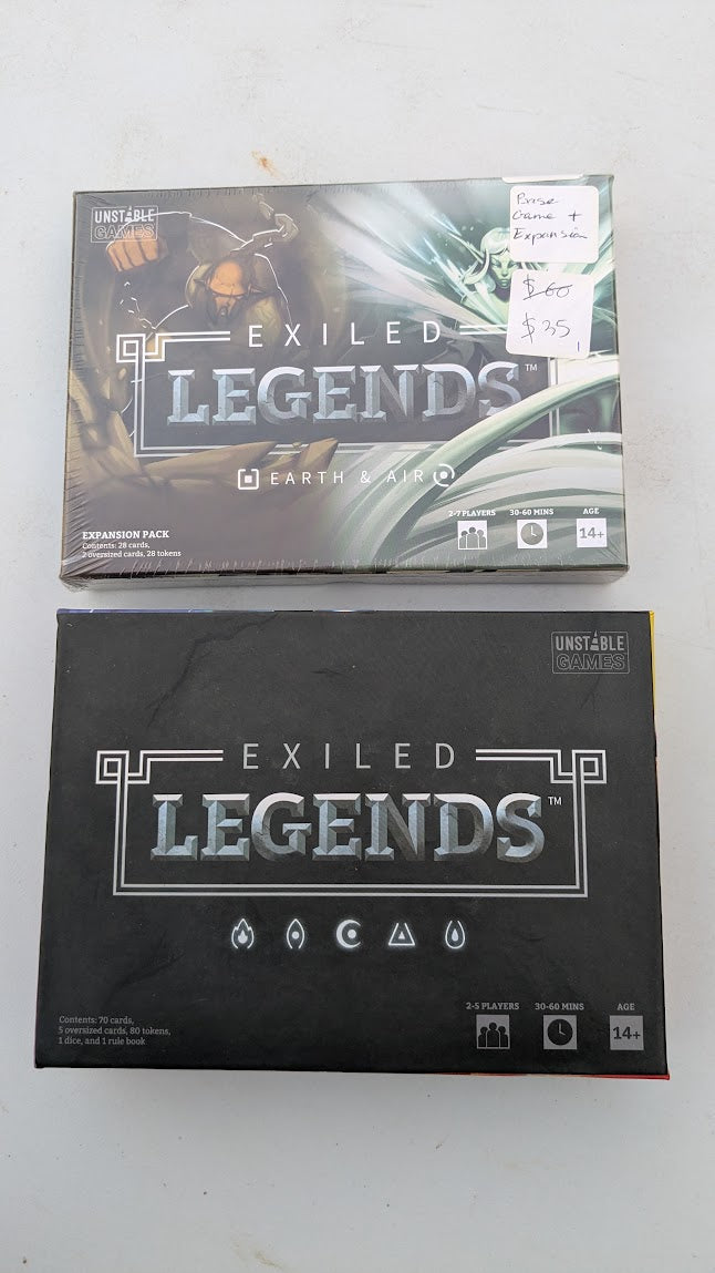 Exiled Legends (Unshrinkwrapped)