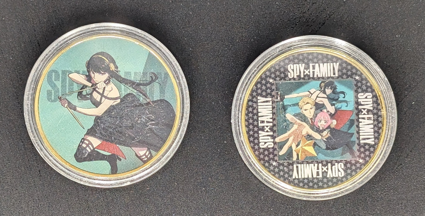 Spy Family Collectible Golden Coin