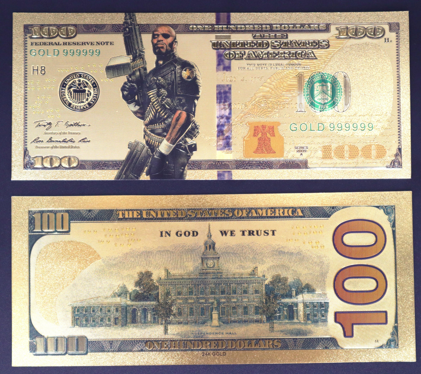 Avengers Collectible Golden Foil Banknote - 1