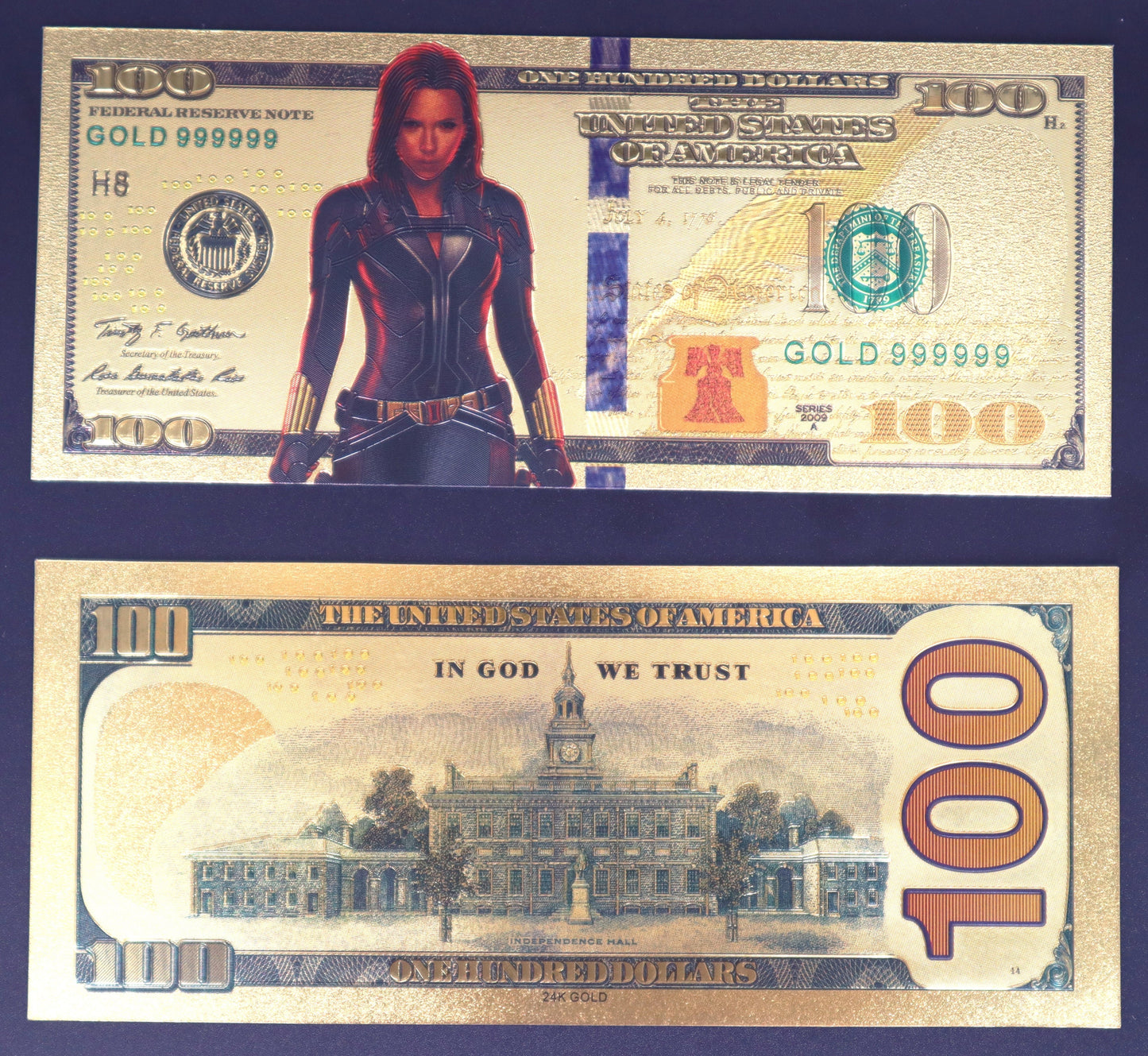 Avengers Collectible Golden Foil Banknote - 1