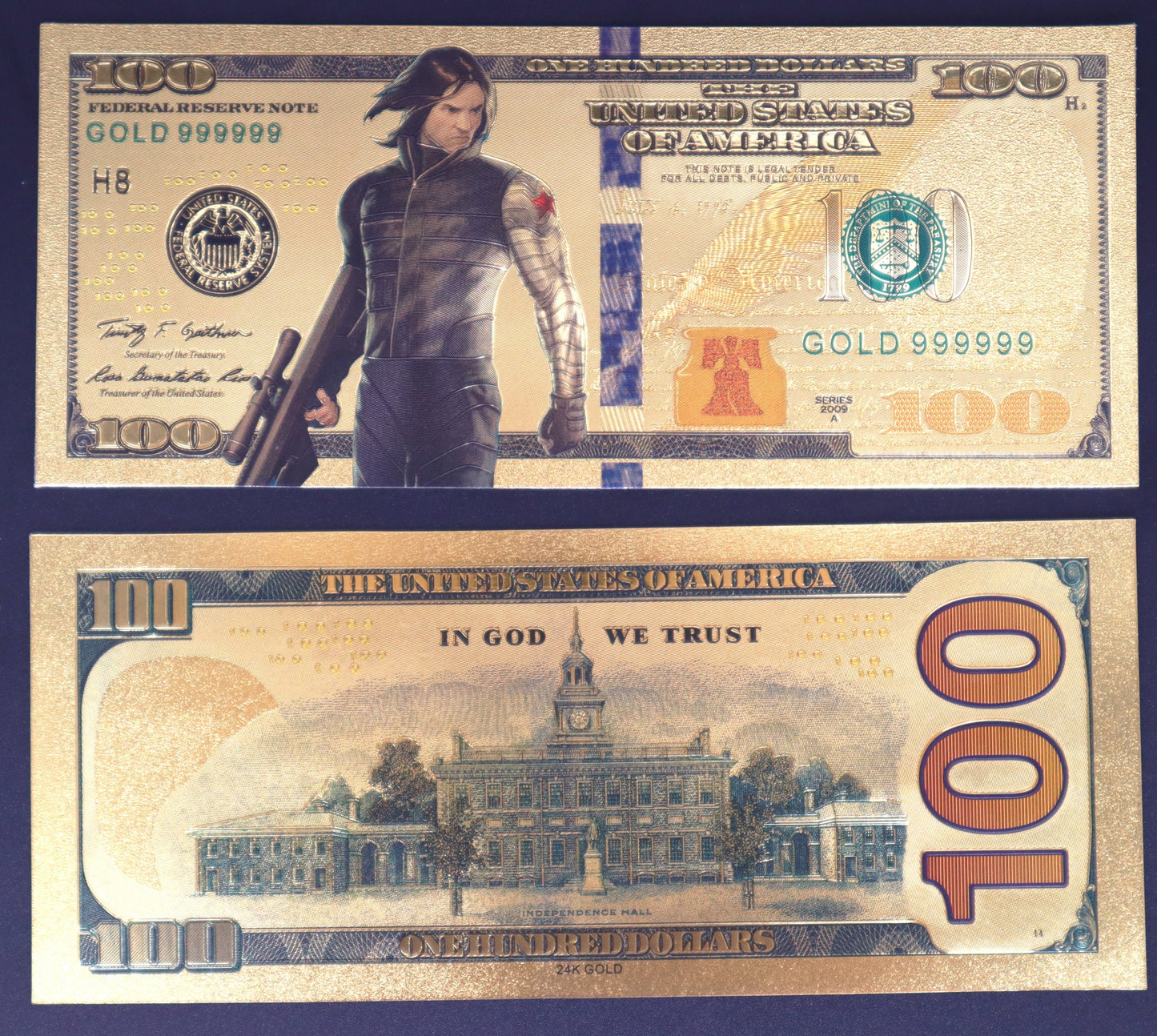 Avengers Collectible Golden Foil Banknote - 2