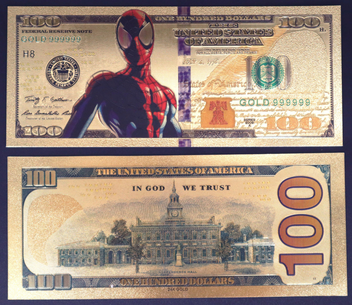 Avengers Collectible Golden Foil Banknote - 1