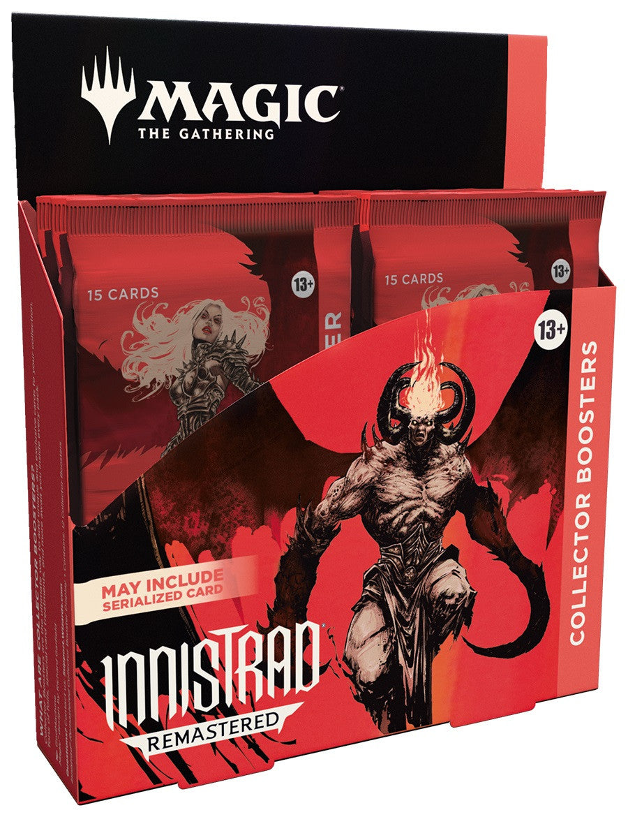 Magic the Gathering Innistrad Remastered Collector Boosters (12 Boosters Per Display)