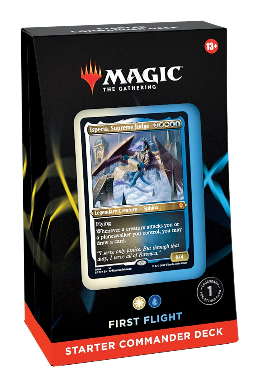 Magic the Gathering Starter Commander 2022 Commander Deck WHITE/BLUE First Flight (SD1)