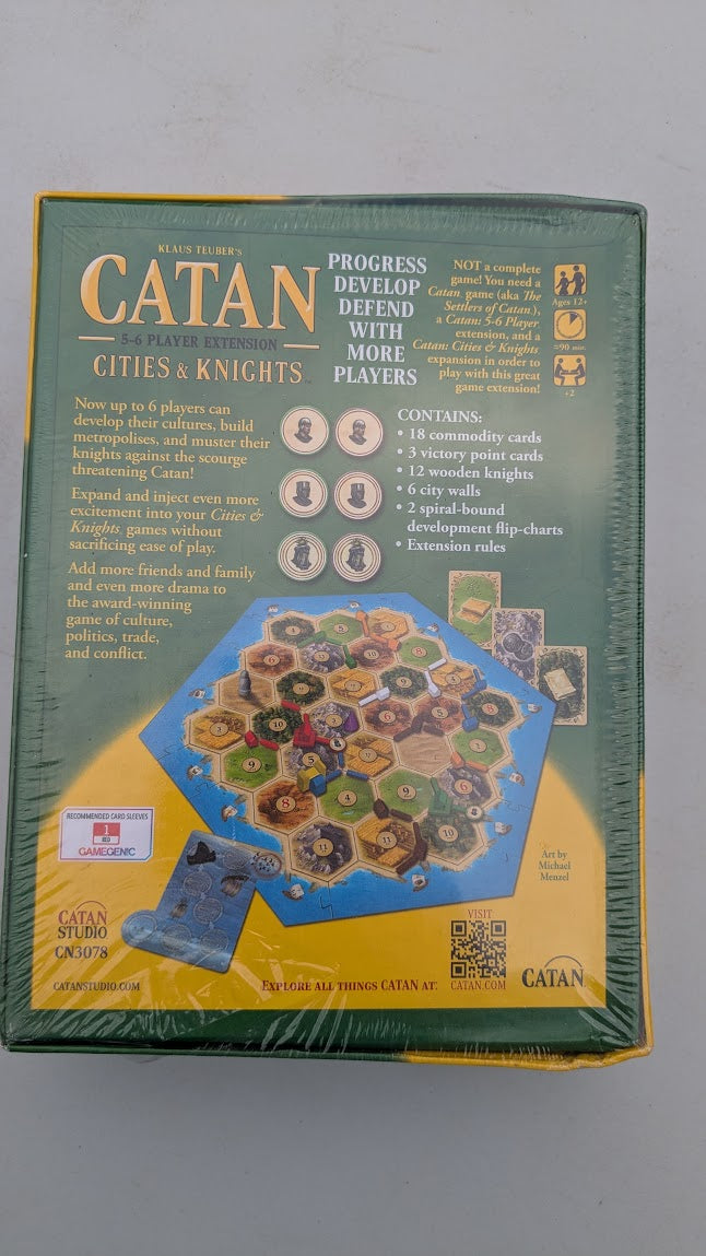 Catan Cities & Knights 5-6 Player Extension