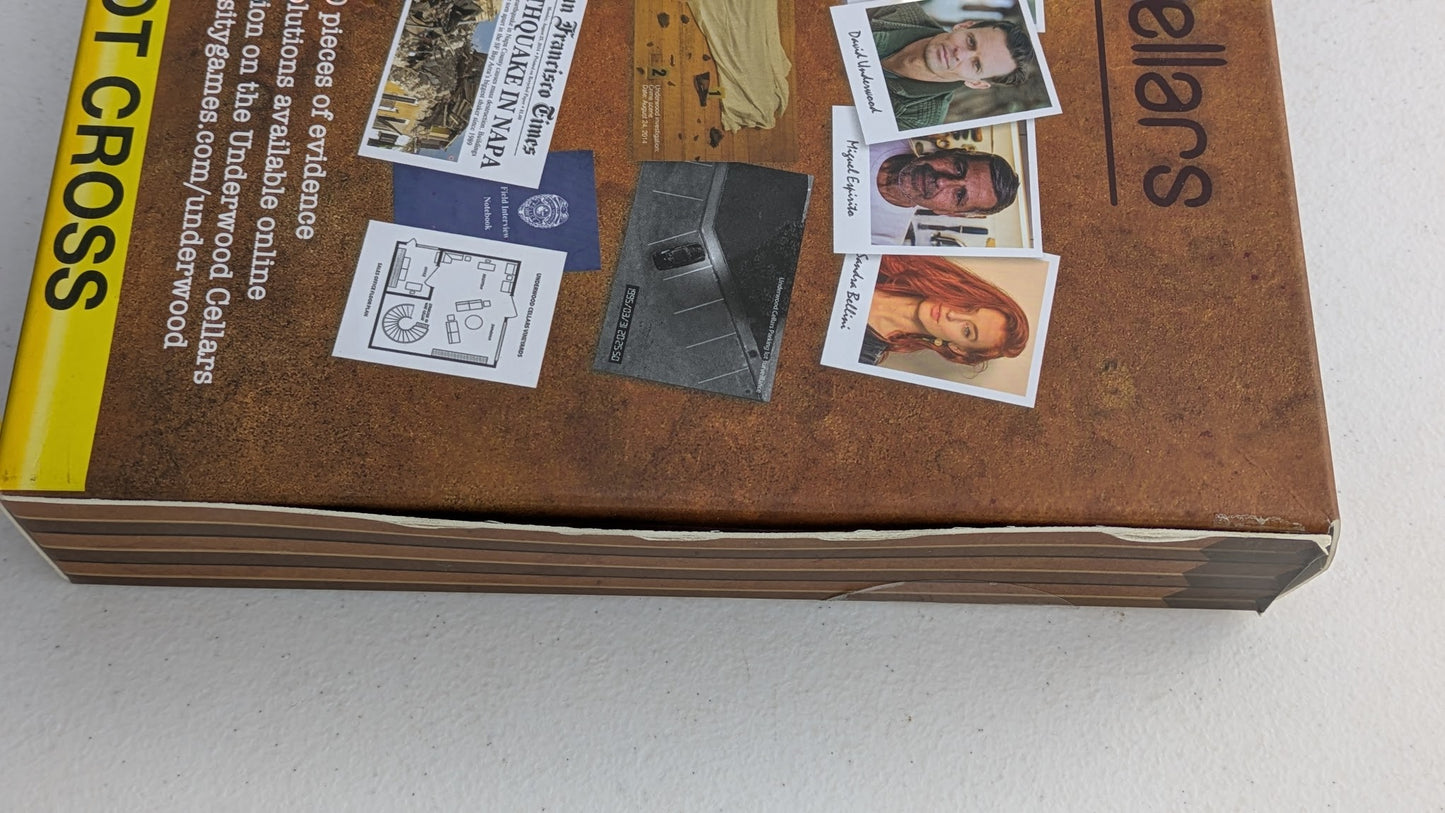 Murder Mystery Case Files - Unsolved Crimes: Underwood Cellars