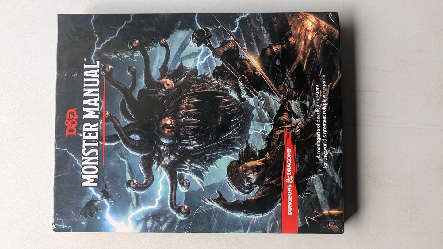 D&D Dungeons & Dragons Monster Manual Hardcover