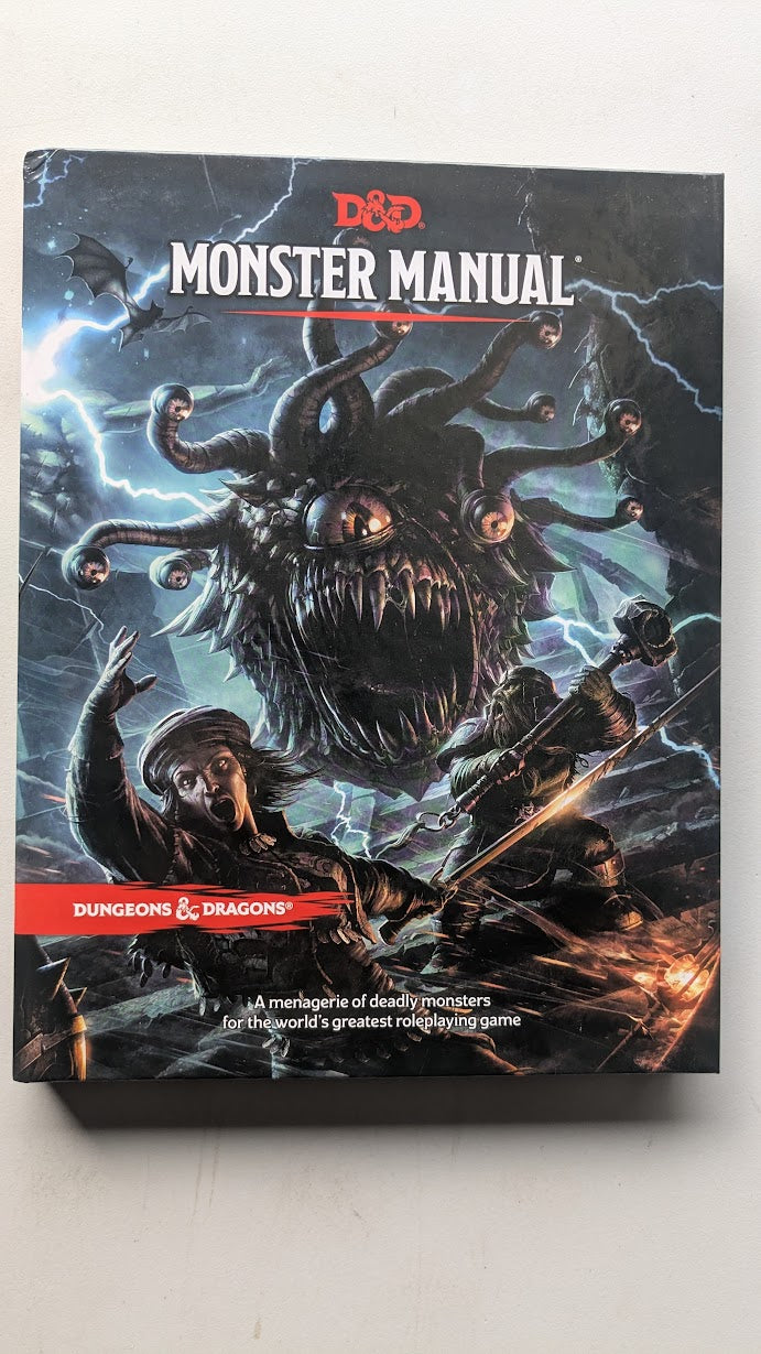 D&D Dungeons & Dragons Monster Manual Hardcover