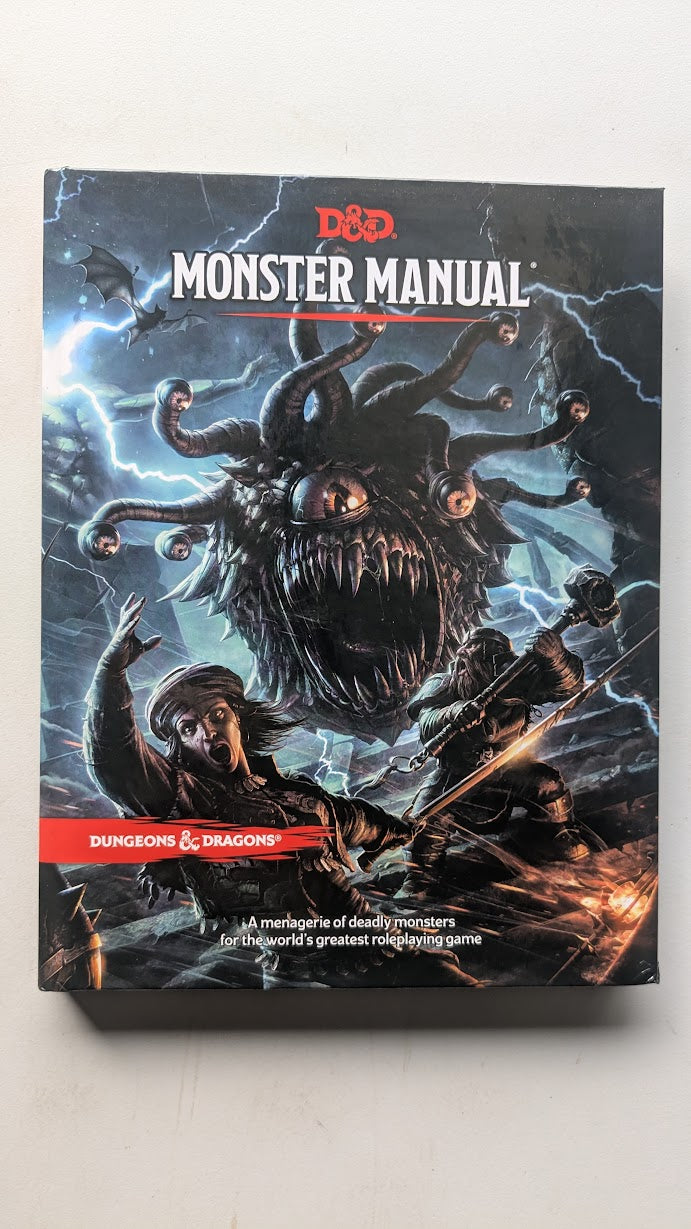 D&D Dungeons & Dragons Monster Manual Hardcover