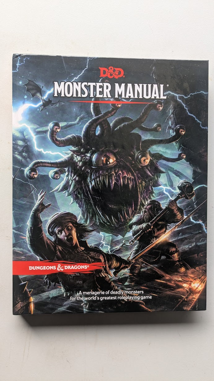D&D Dungeons & Dragons Monster Manual Hardcover