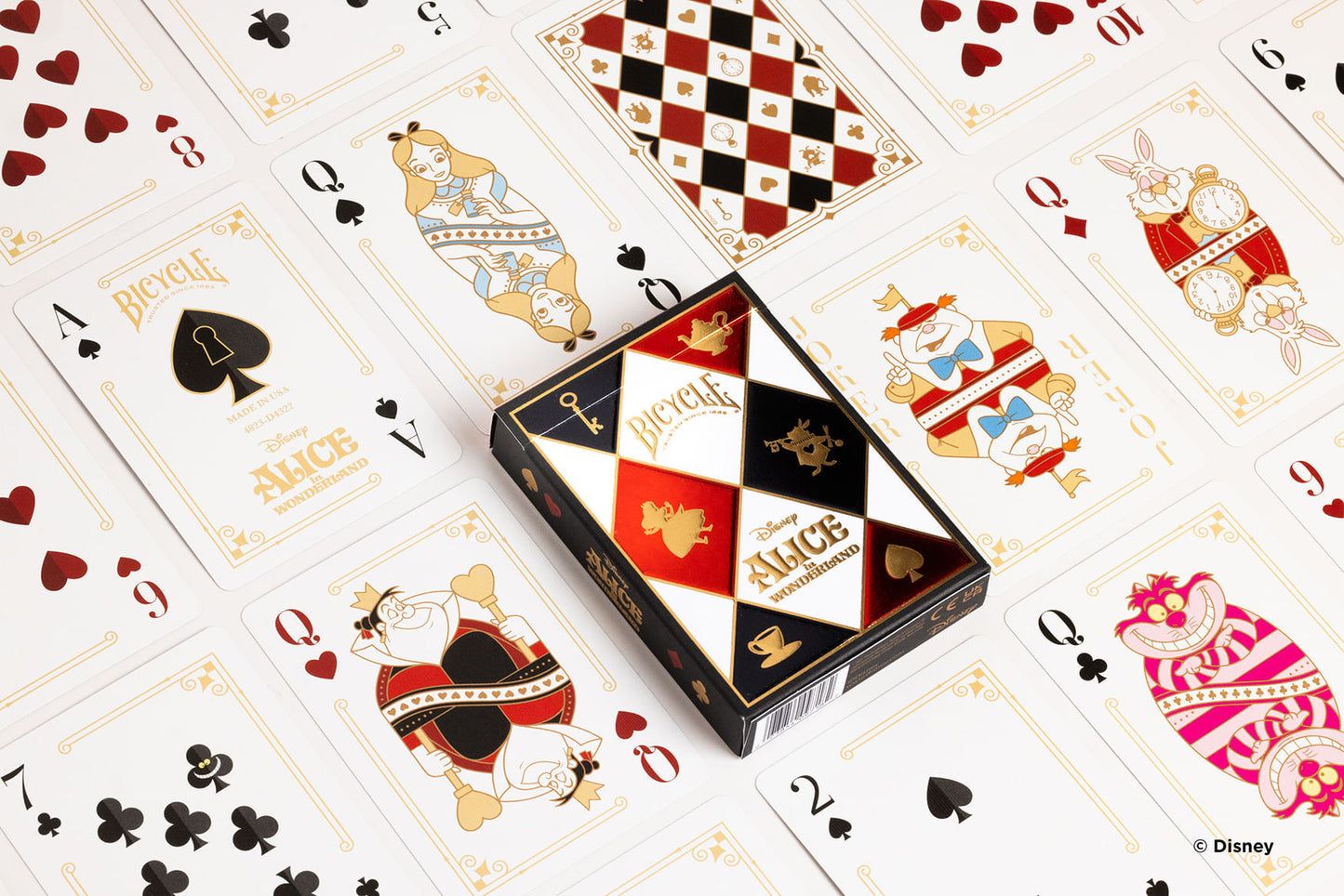 [Grade A] Bicycle Alice in Wonderland Playing Cards