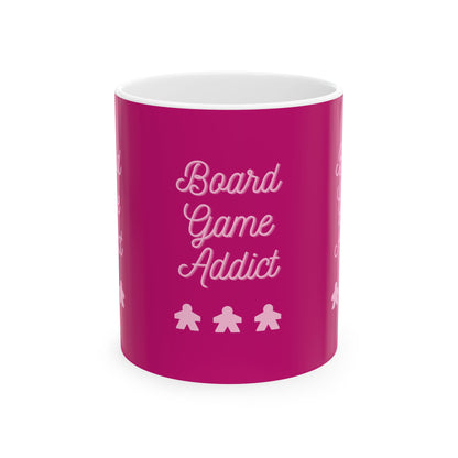 Board Games Addict  | Cute and Funny Ceramic Coffee Cup | Gaming Mug | 11oz/0.33 l